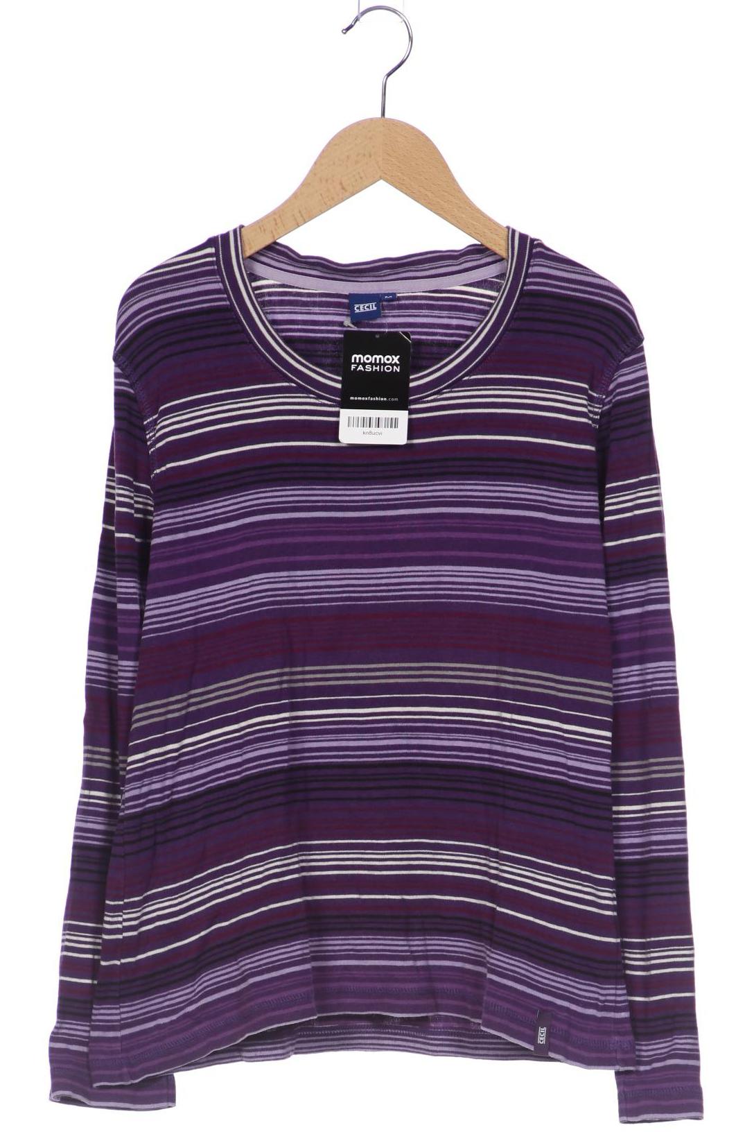 

Cecil Damen Langarmshirt, flieder, Gr. 38