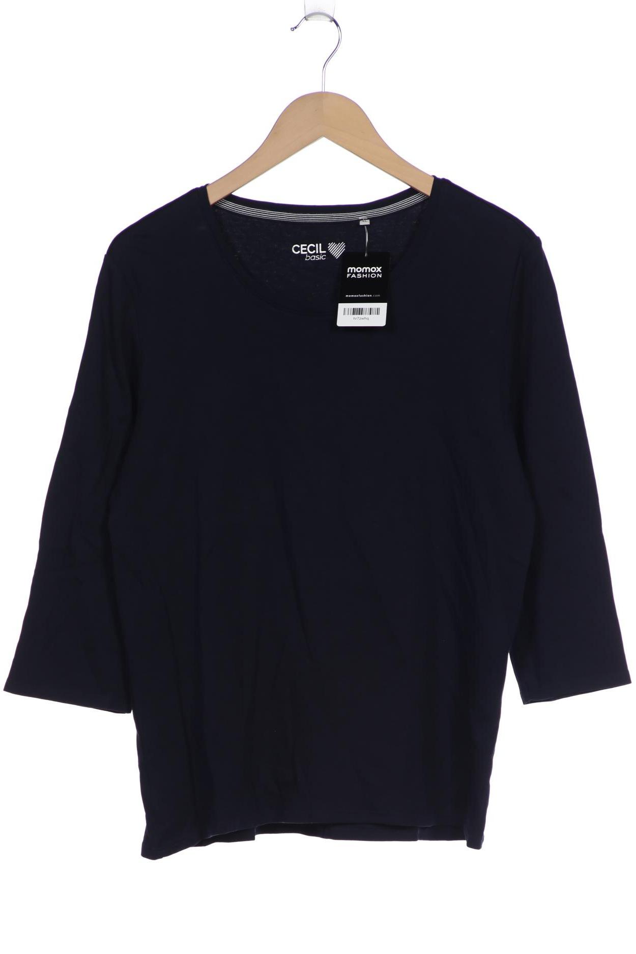 

Cecil Damen Langarmshirt, marineblau, Gr. 44