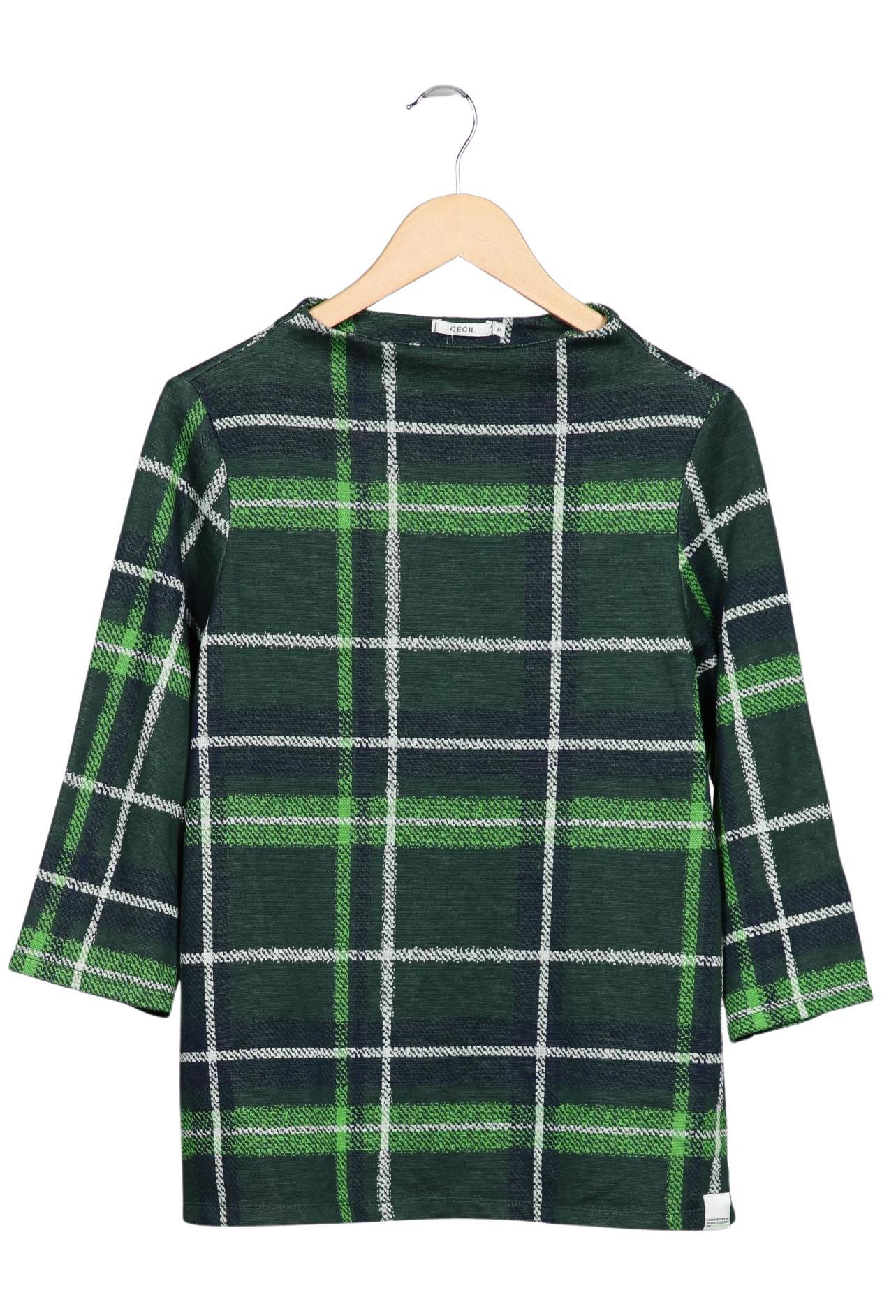 

Cecil Damen Langarmshirt, grün, Gr. 38