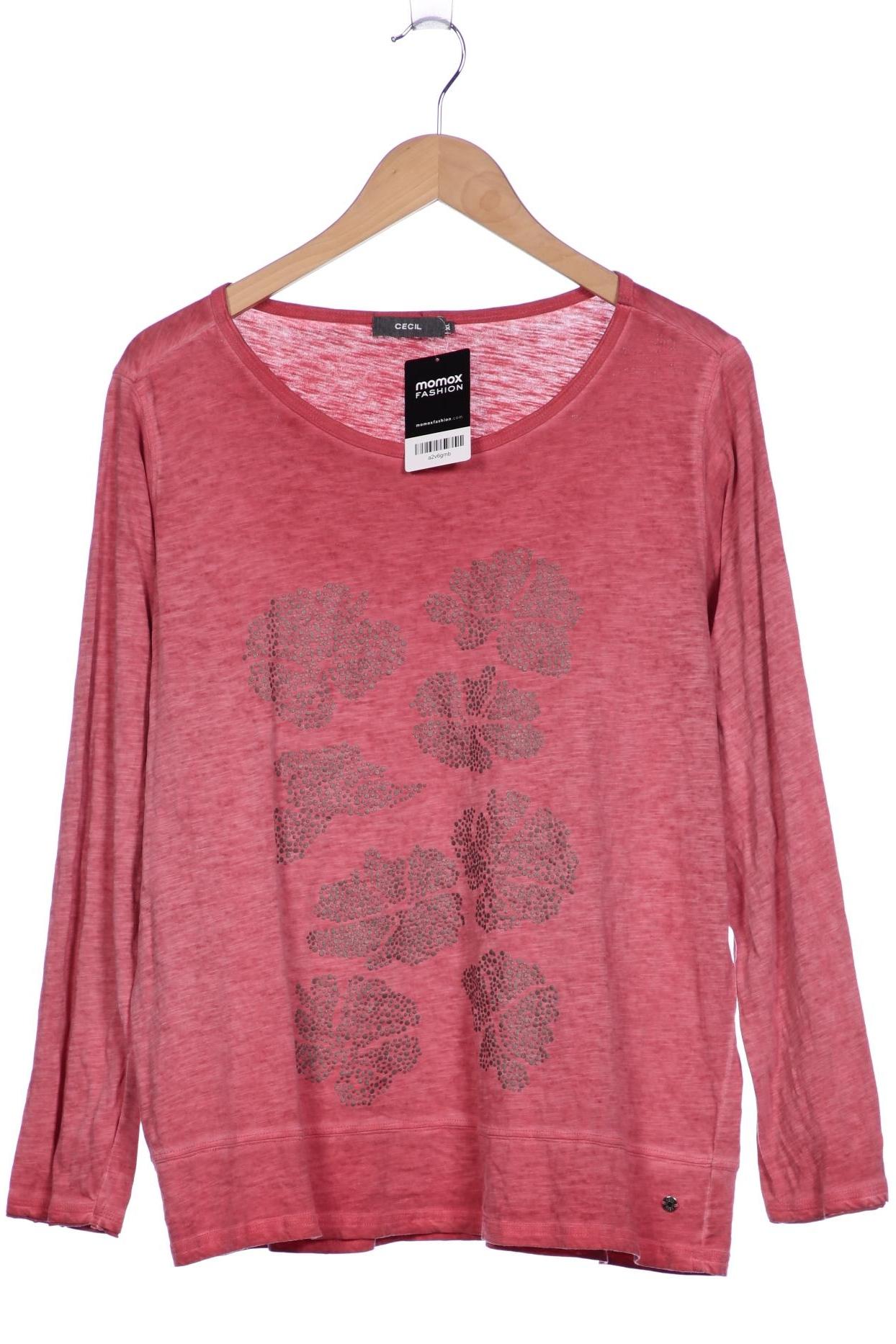 

Cecil Damen Langarmshirt, rot, Gr. 44