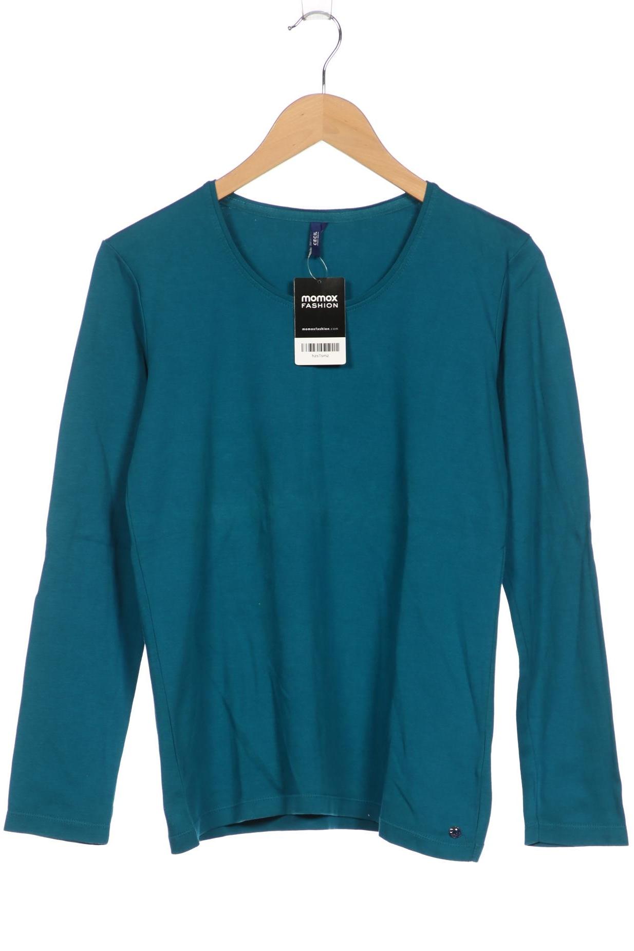 

Cecil Damen Langarmshirt, blau, Gr. 38