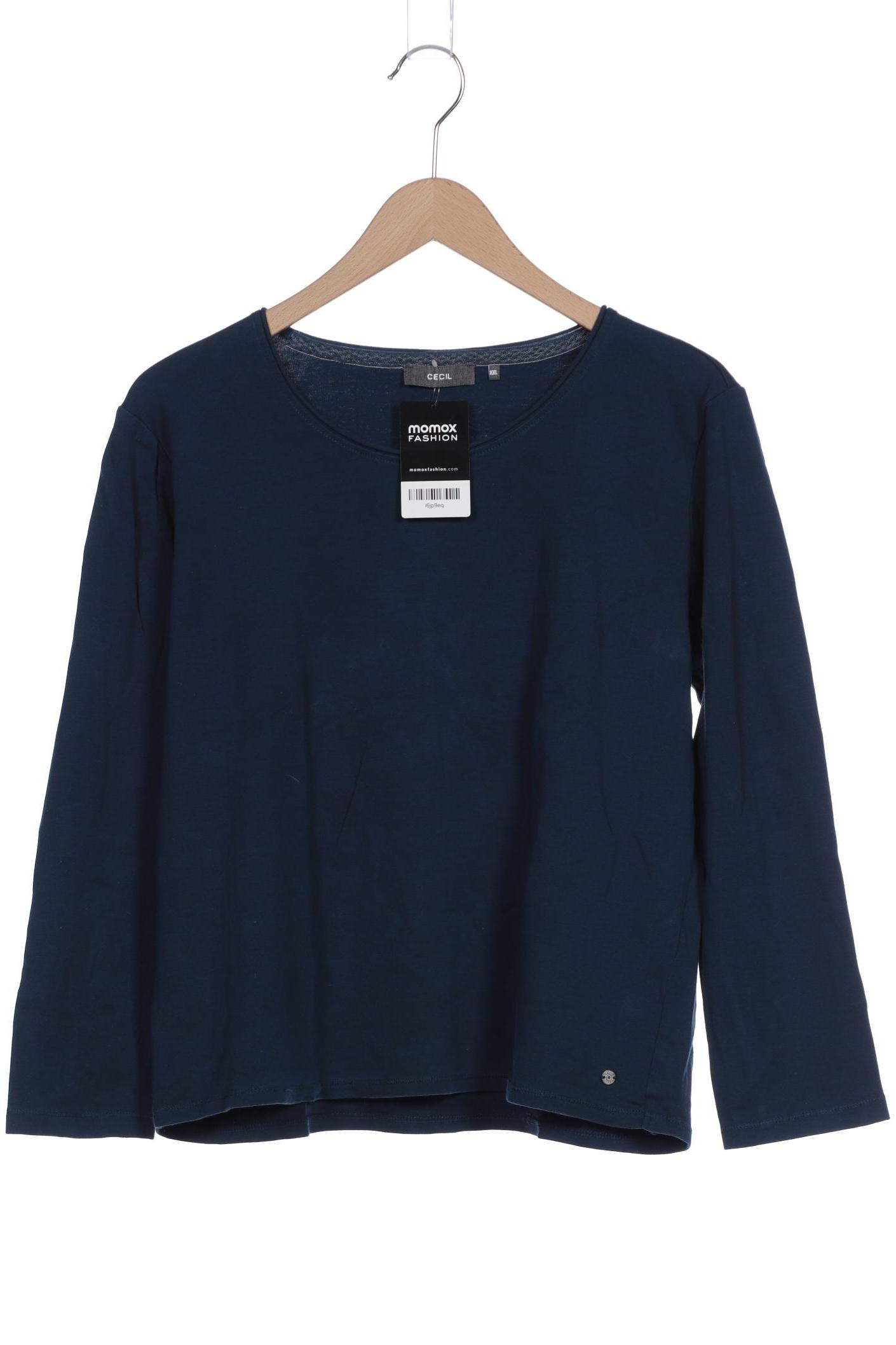 

CECIL Damen Langarmshirt, marineblau