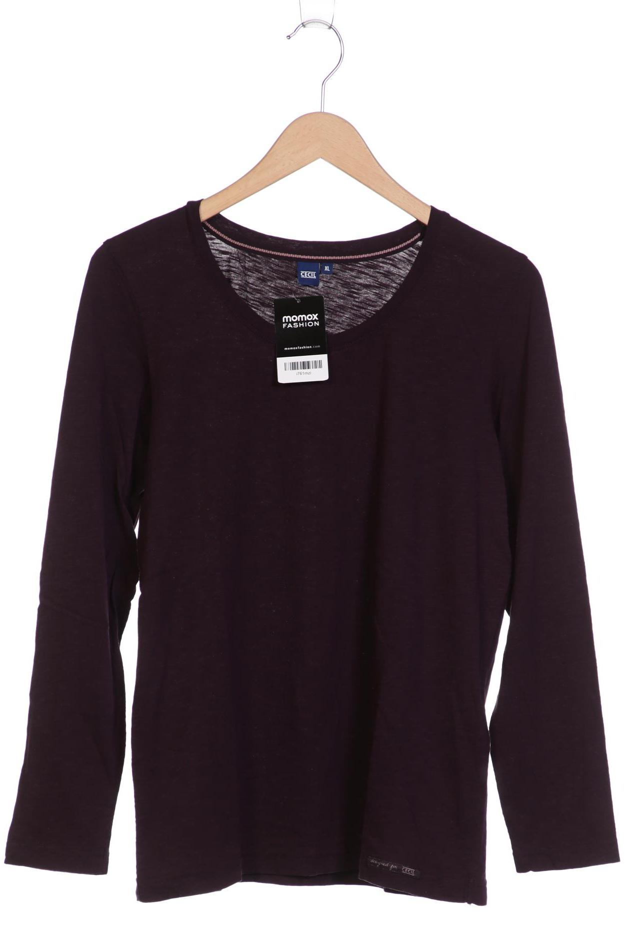

CECIL Damen Langarmshirt, bordeaux