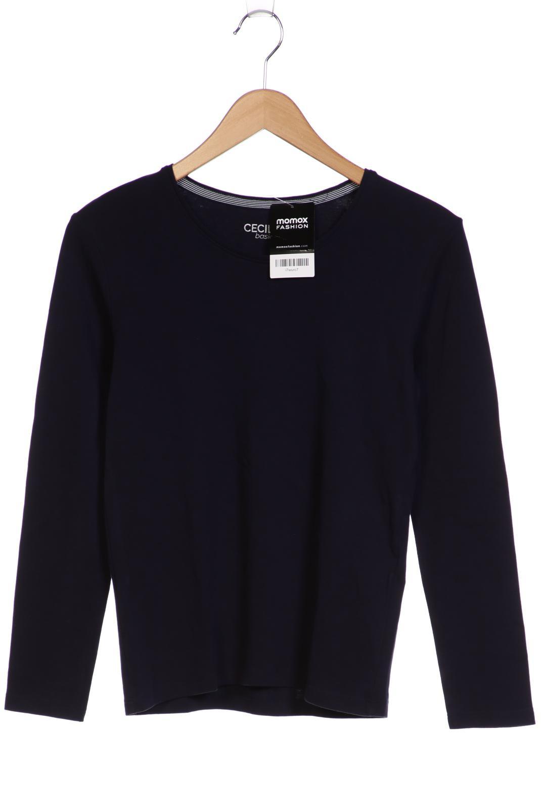

Cecil Damen Langarmshirt, marineblau, Gr. 36