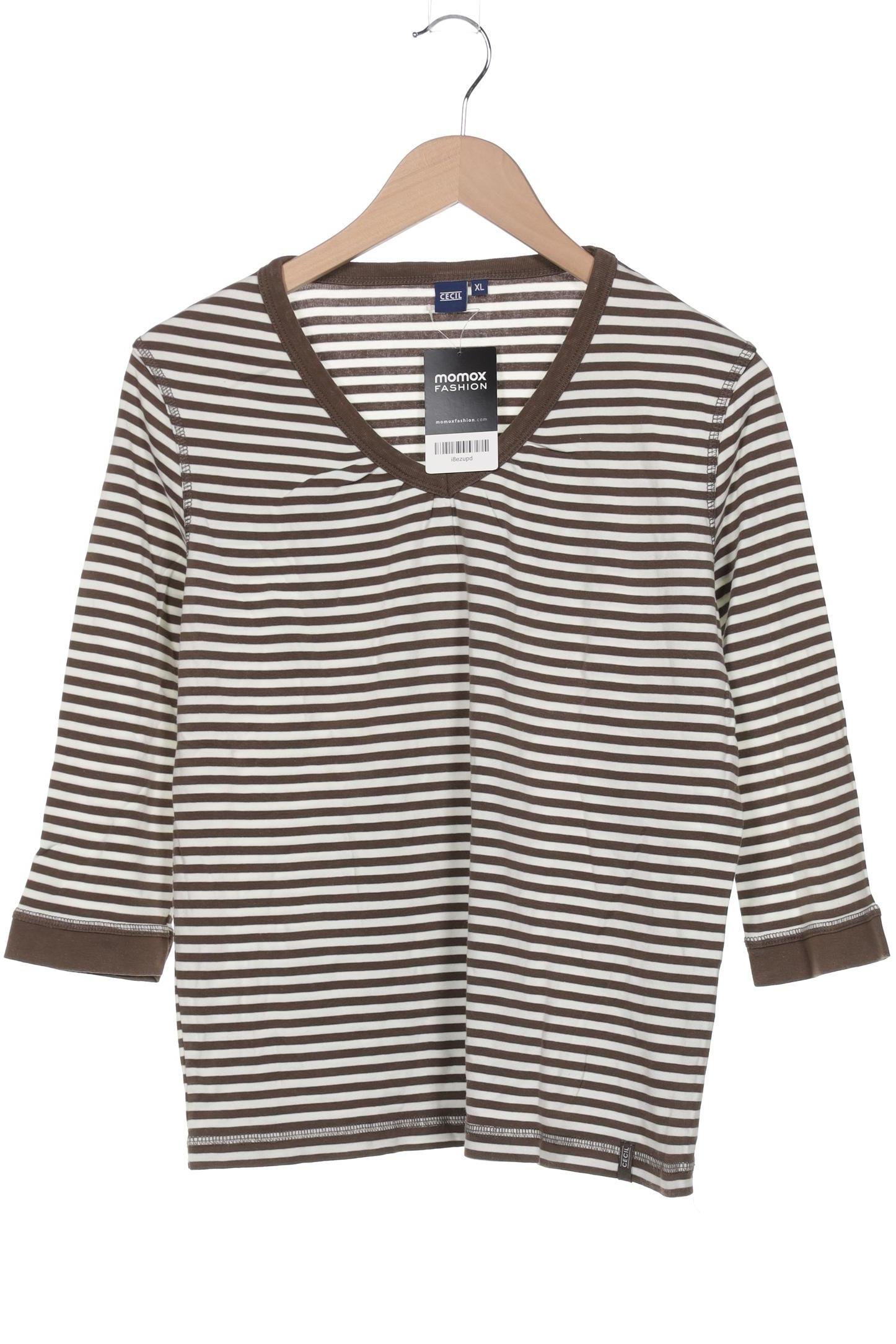 

Cecil Damen Langarmshirt, braun, Gr. 44
