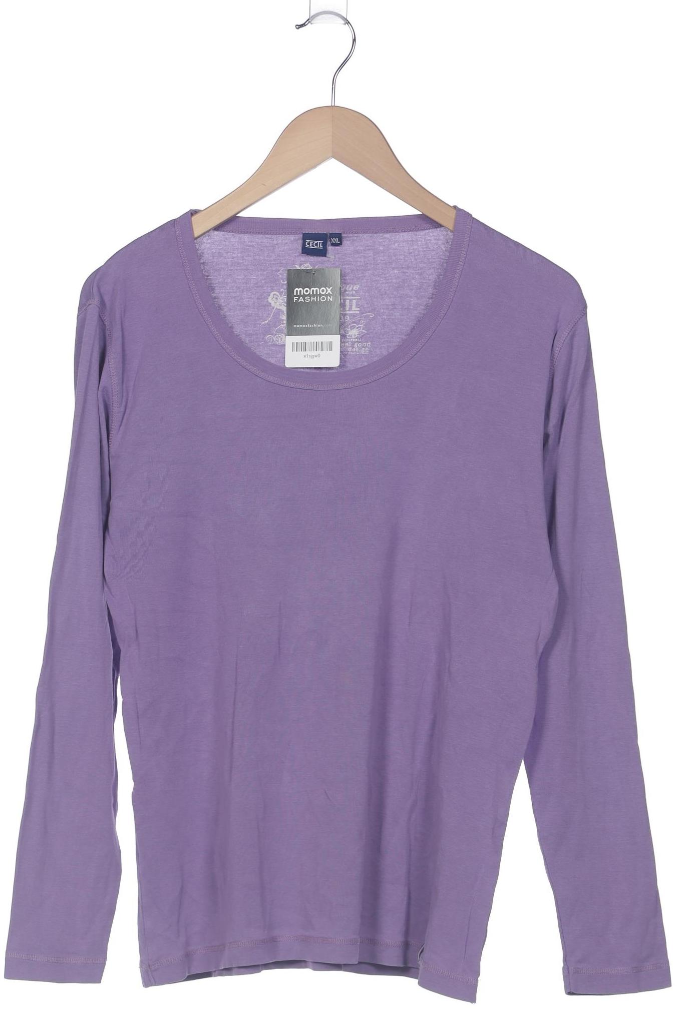 

Cecil Damen Langarmshirt, flieder, Gr. 46