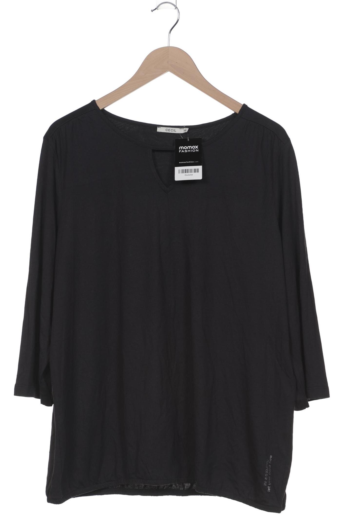 

Cecil Damen Langarmshirt, schwarz, Gr. 46
