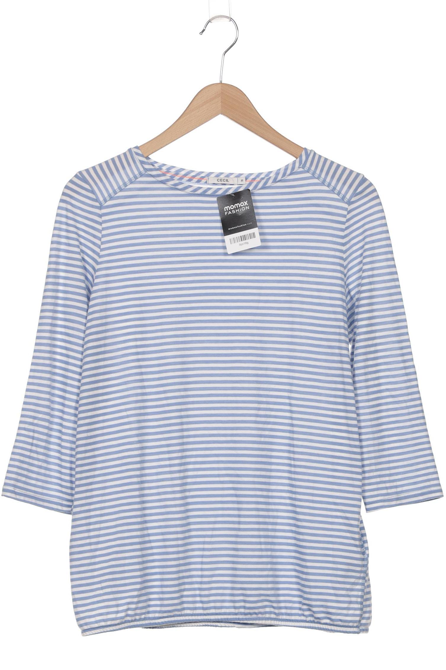 

Cecil Damen Langarmshirt, blau, Gr. 38