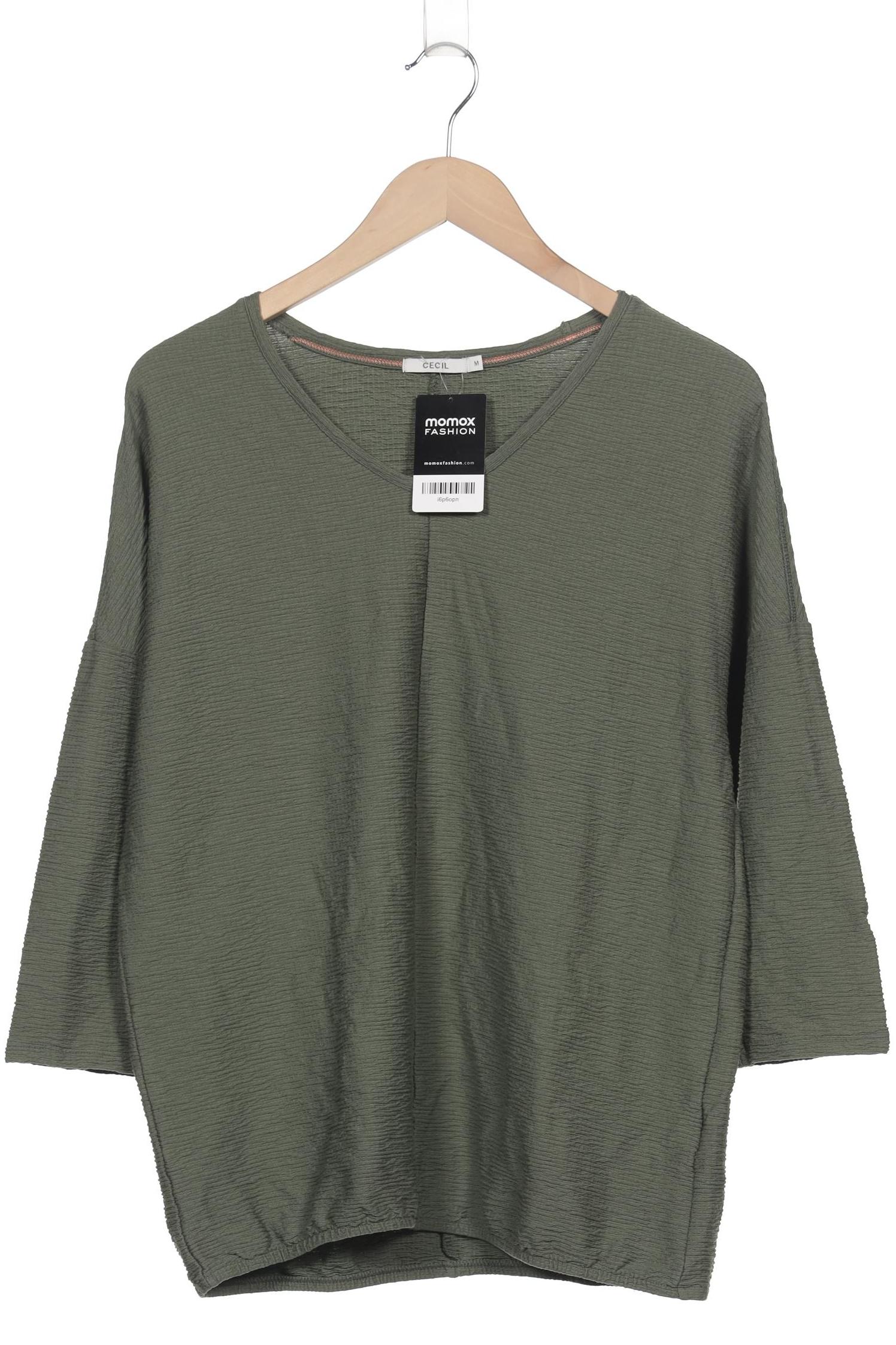 

Cecil Damen Langarmshirt, grün, Gr. 38
