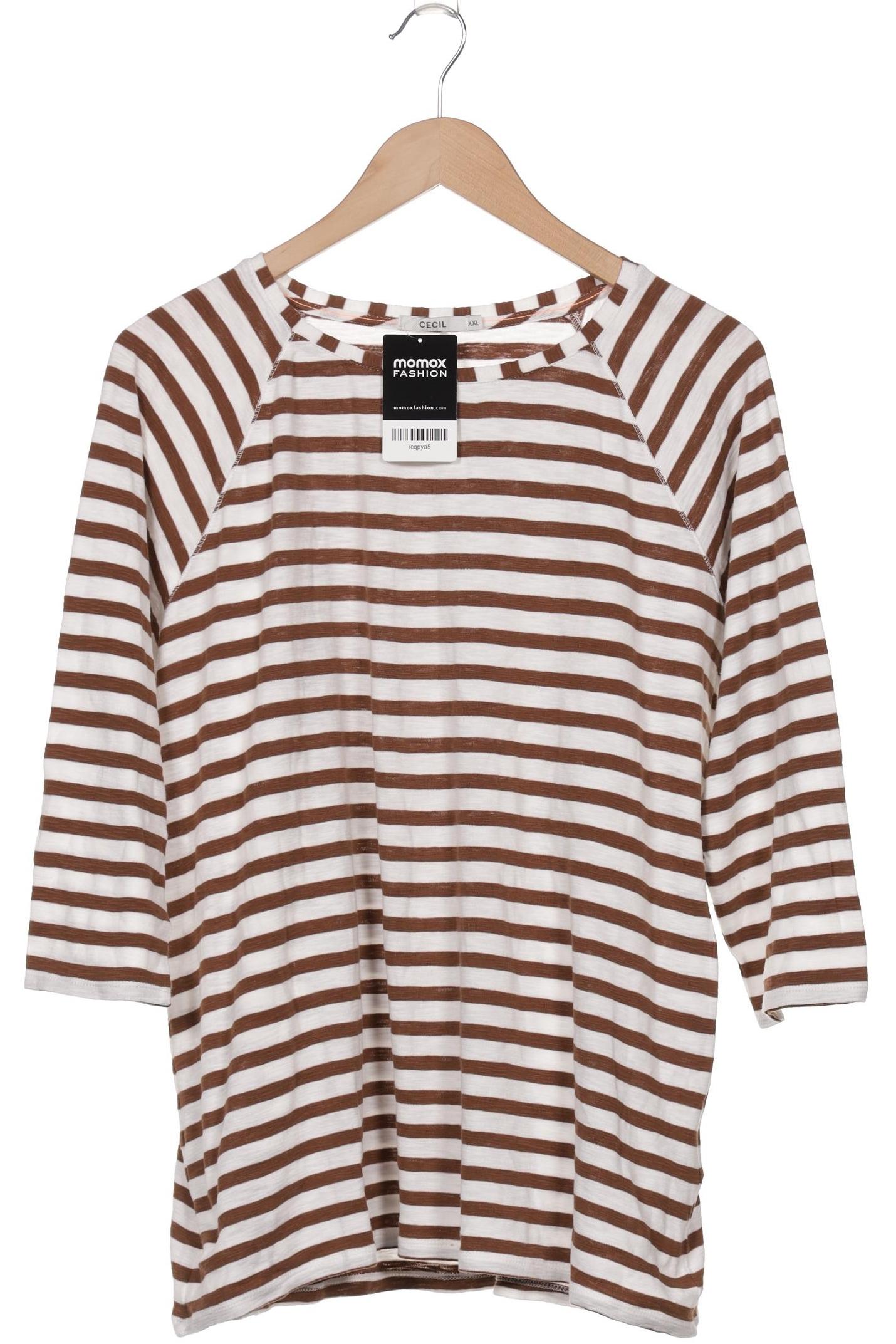 

Cecil Damen Langarmshirt, braun, Gr. 46
