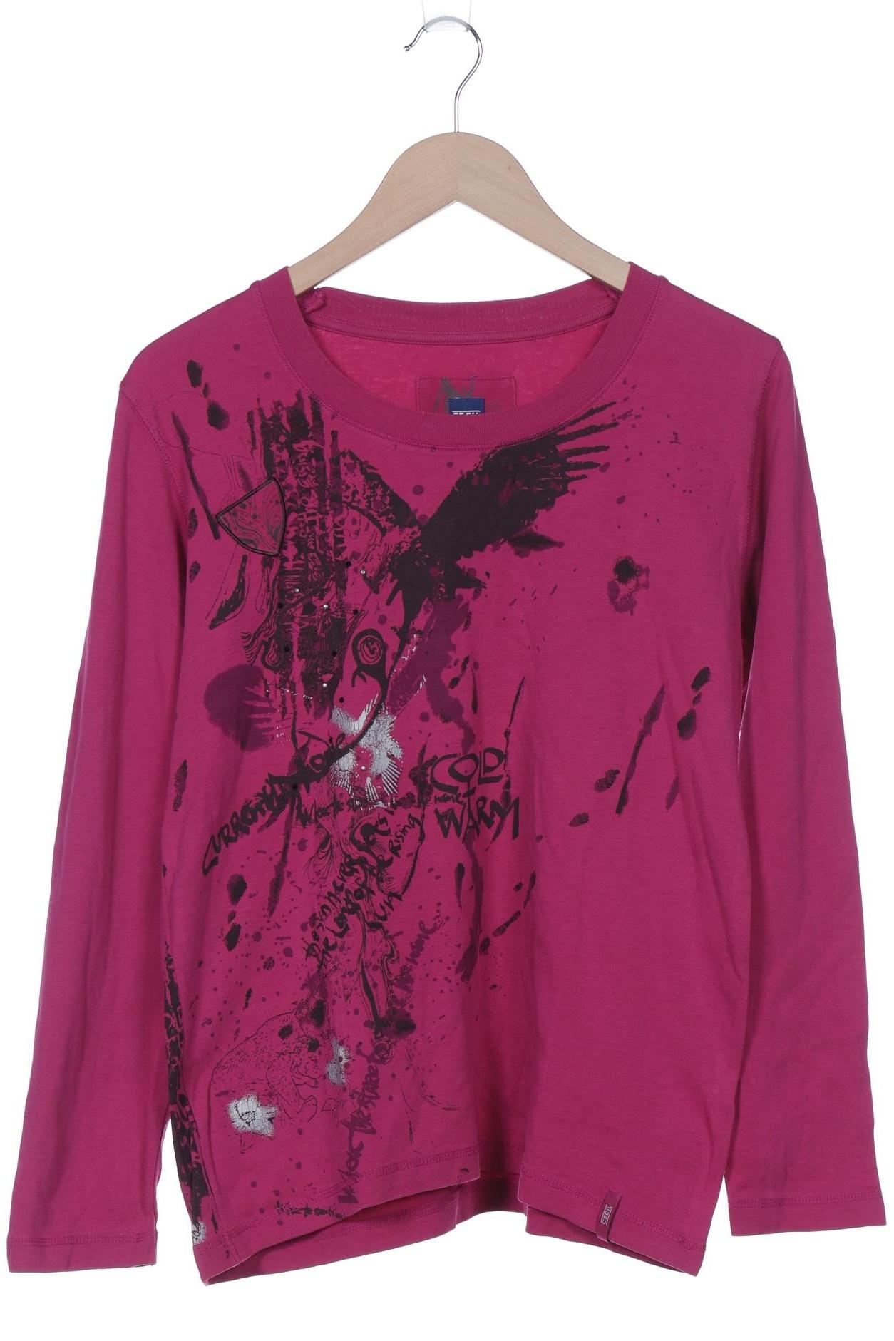 

Cecil Damen Langarmshirt, pink, Gr. 44