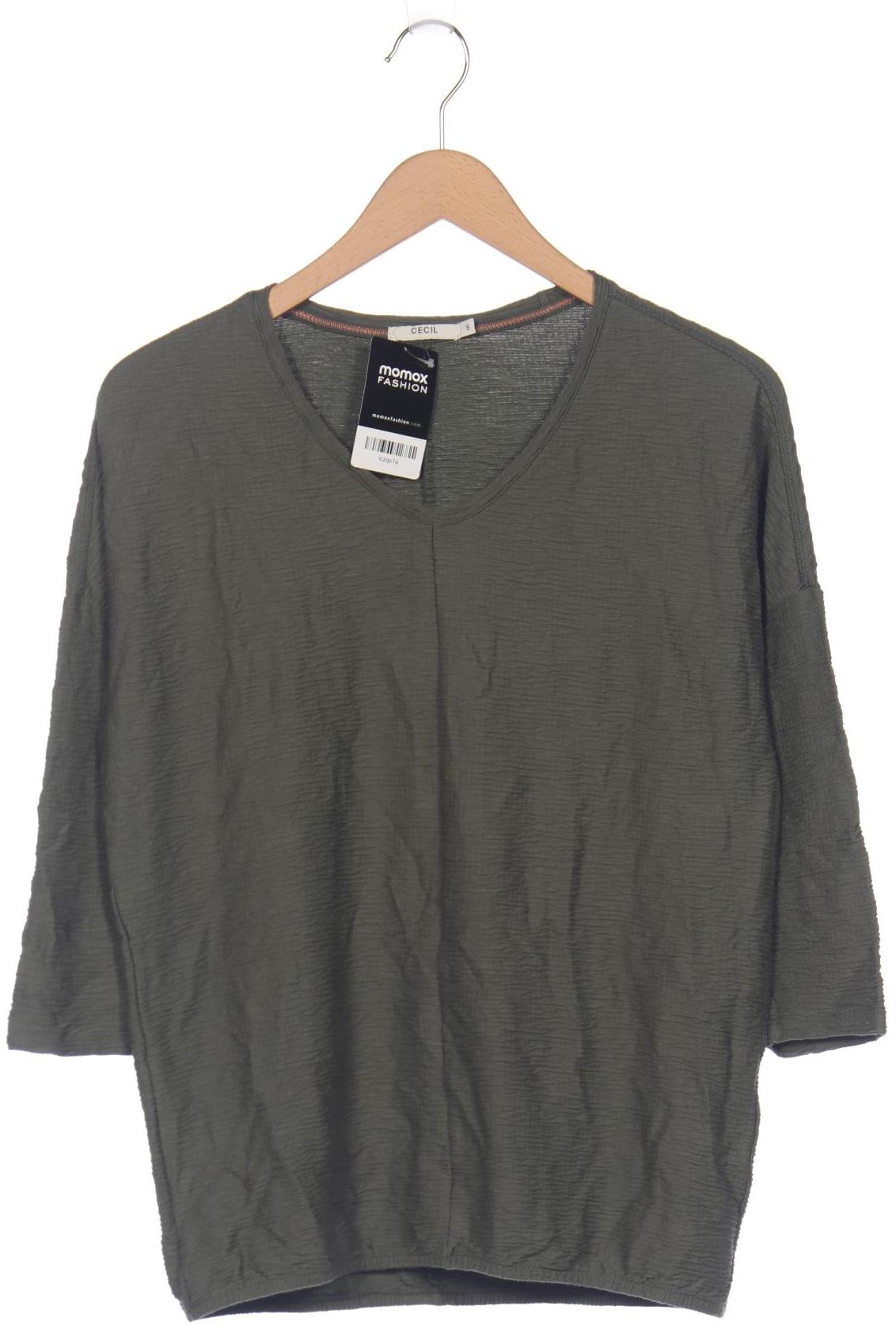 

Cecil Damen Langarmshirt, grün, Gr. 36