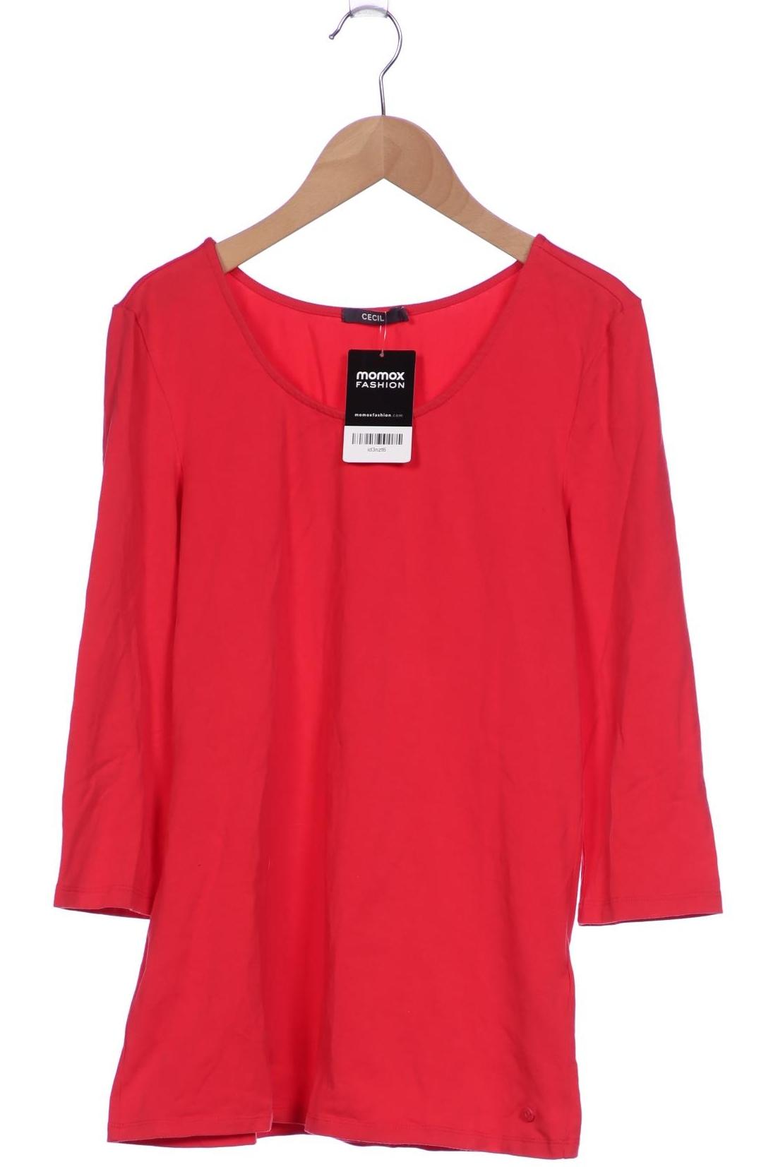 

Cecil Damen Langarmshirt, rot, Gr. 38
