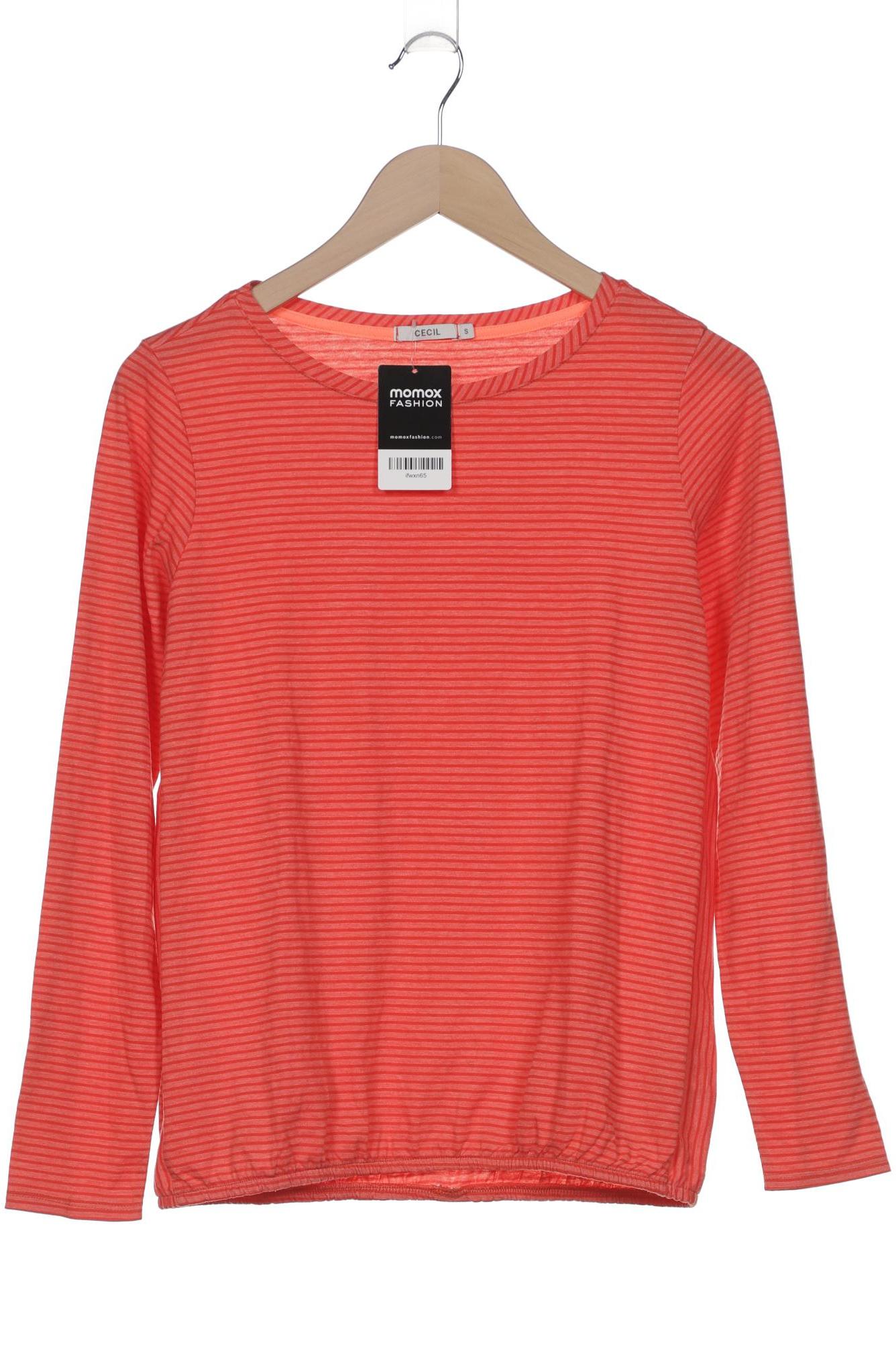 

Cecil Damen Langarmshirt, rot, Gr. 36