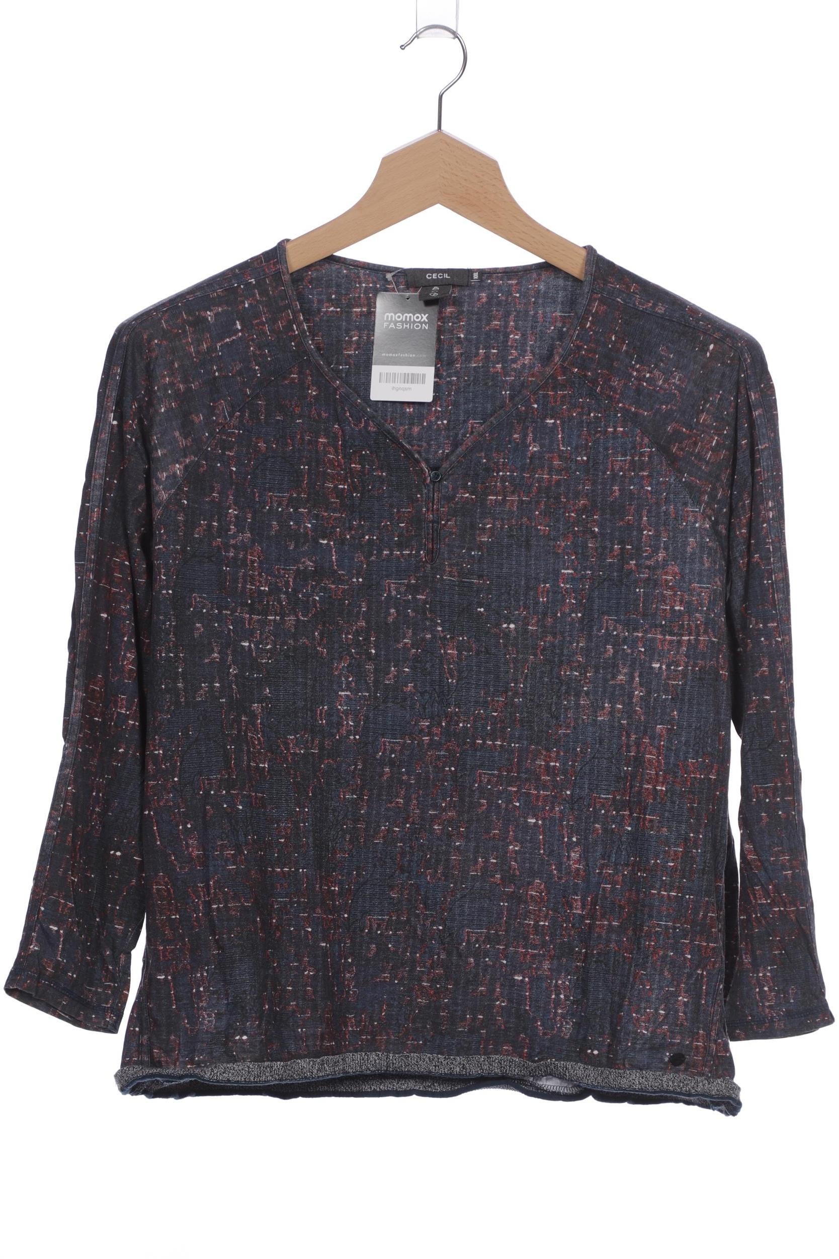 

Cecil Damen Langarmshirt, marineblau, Gr. 46
