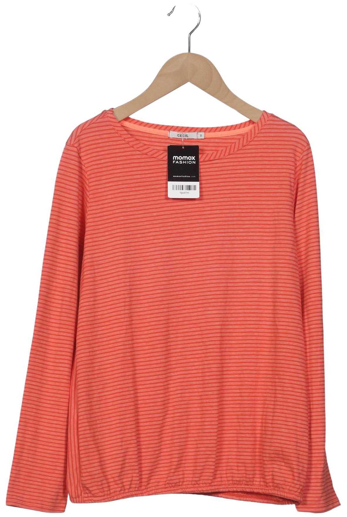 

Cecil Damen Langarmshirt, rot, Gr. 36