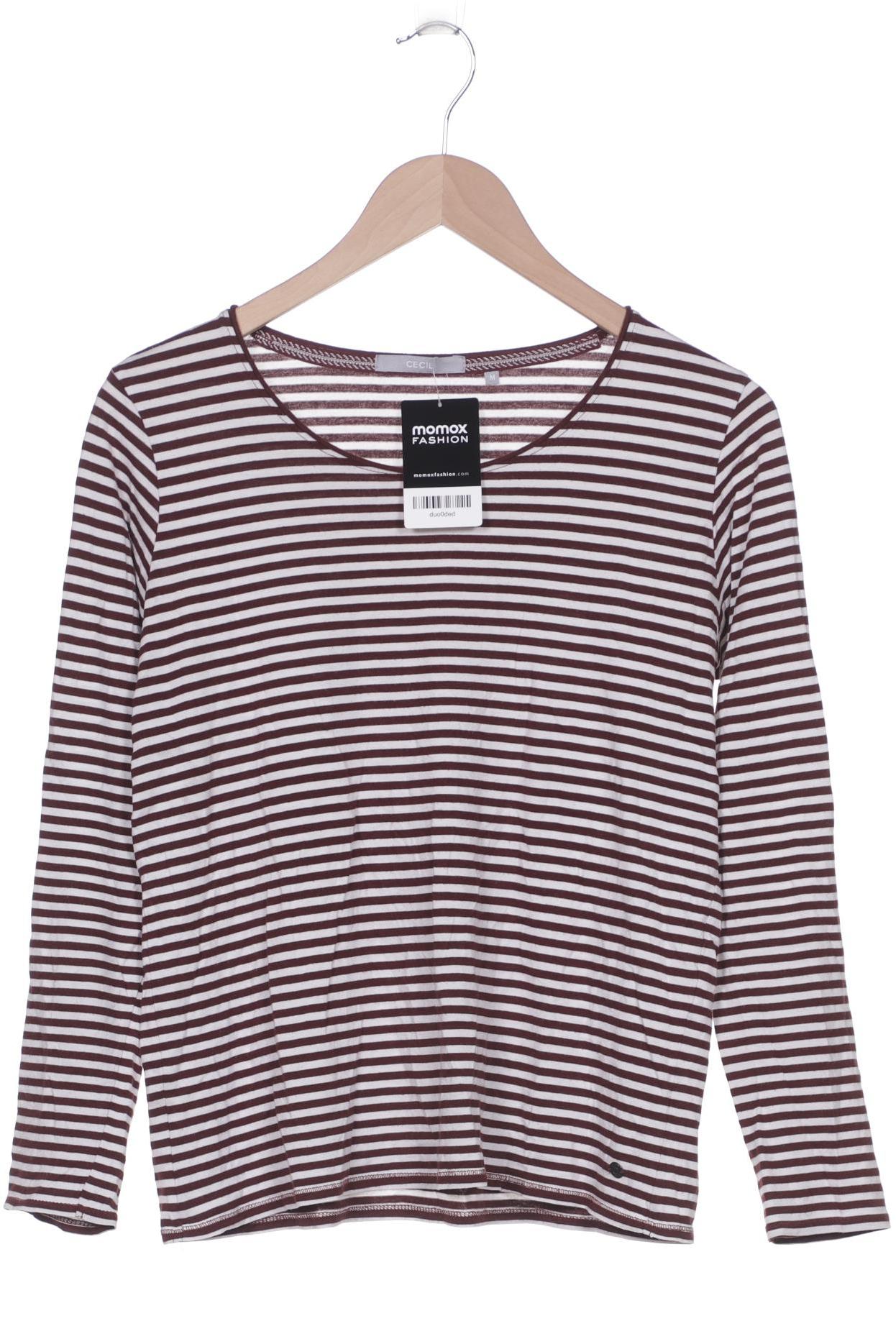 

Cecil Damen Langarmshirt, bordeaux, Gr. 38