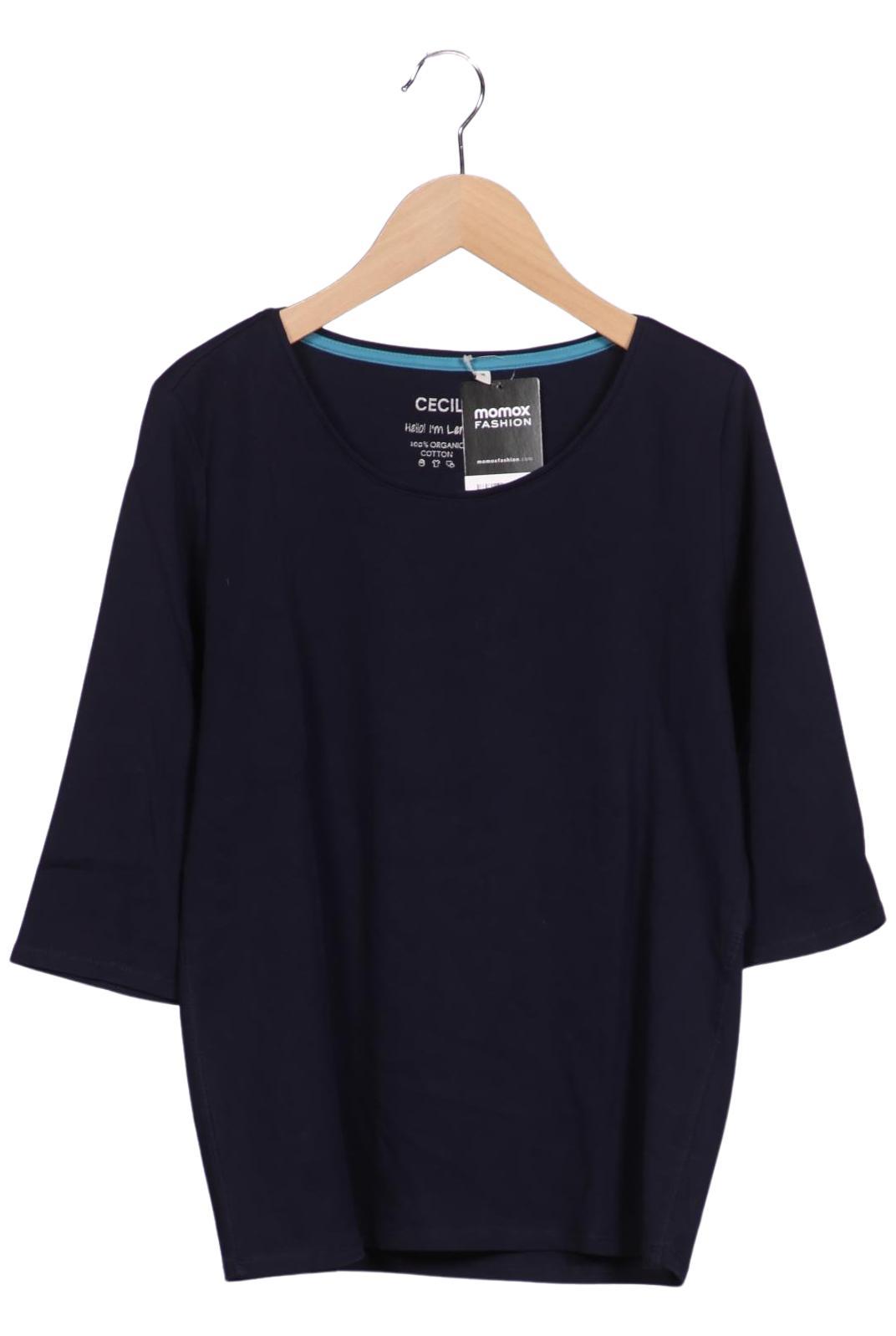 

Cecil Damen Langarmshirt, marineblau, Gr. 38