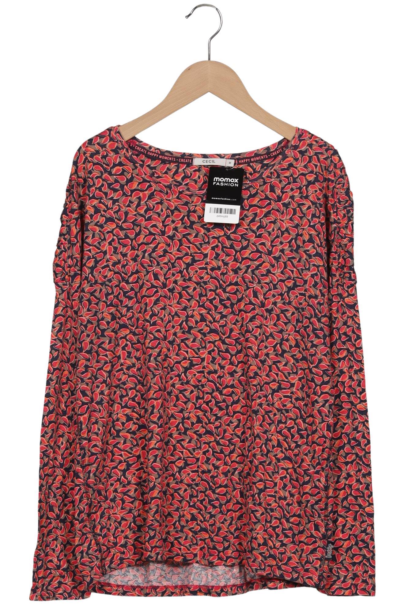 

Cecil Damen Langarmshirt, rot, Gr. 38