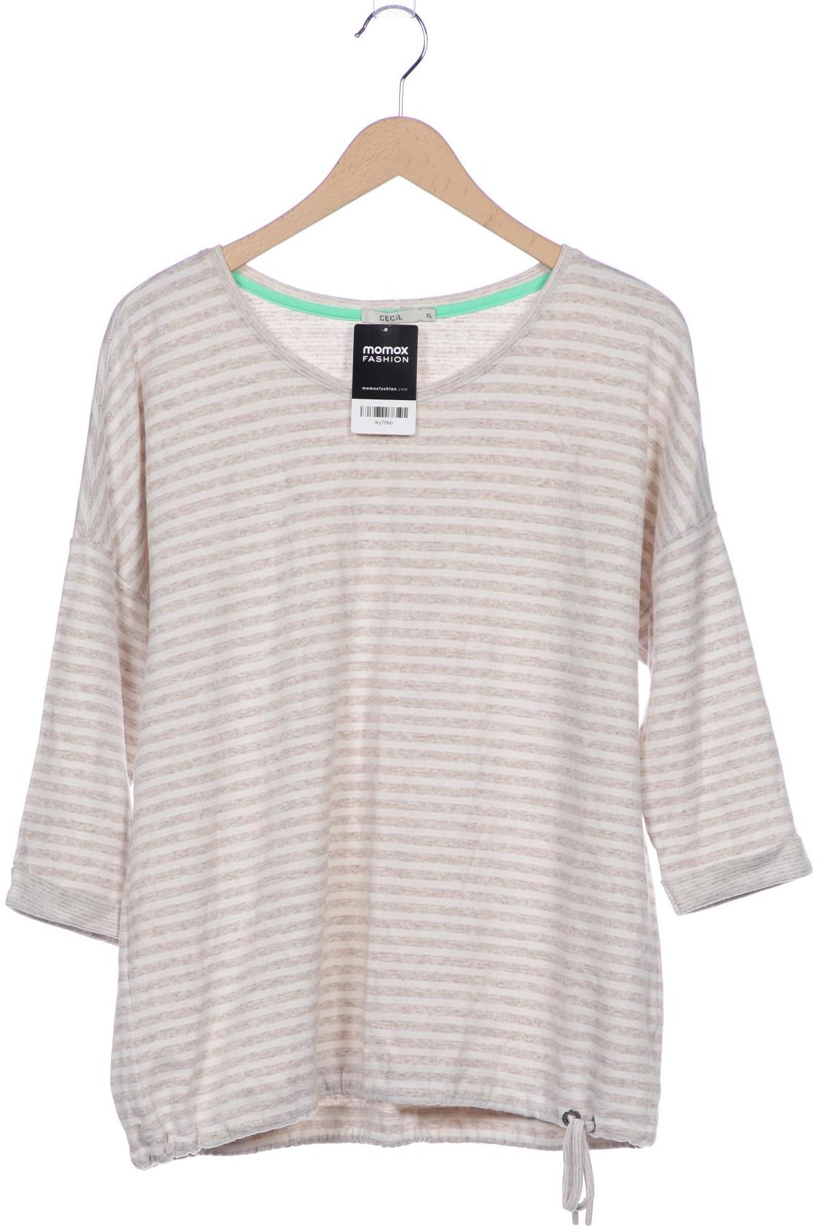 

Cecil Damen Langarmshirt, beige, Gr. 44