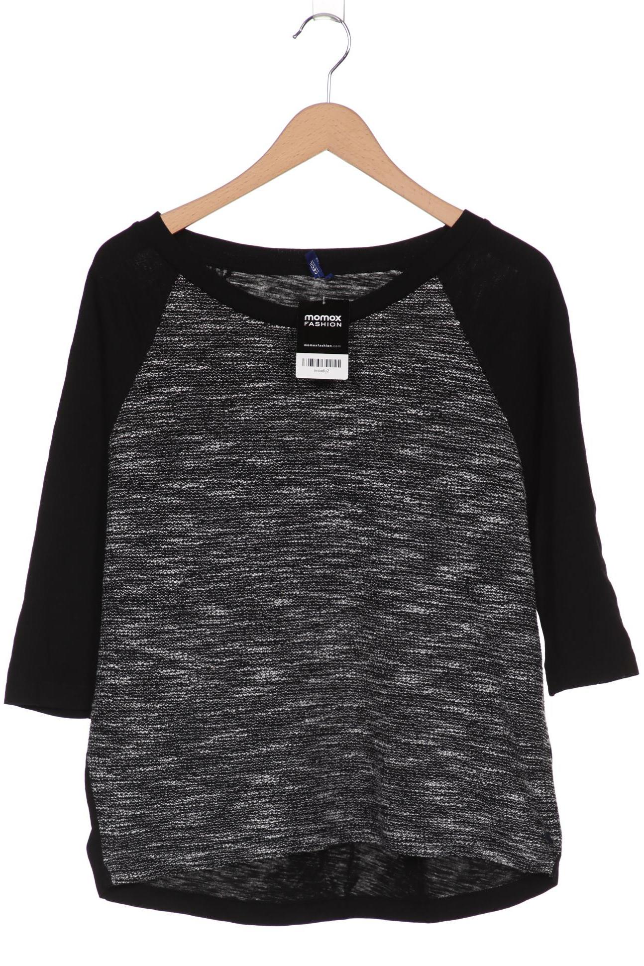 

CECIL Damen Langarmshirt, schwarz