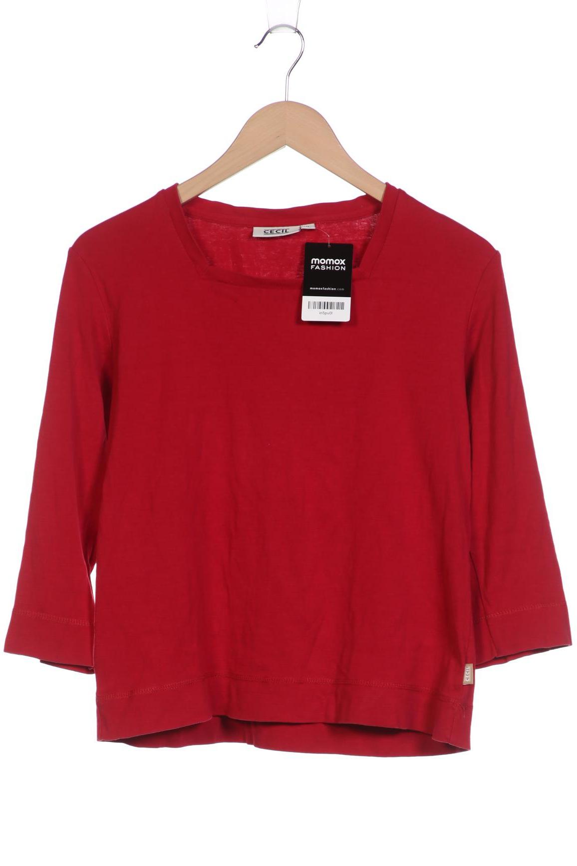 

CECIL Damen Langarmshirt, bordeaux