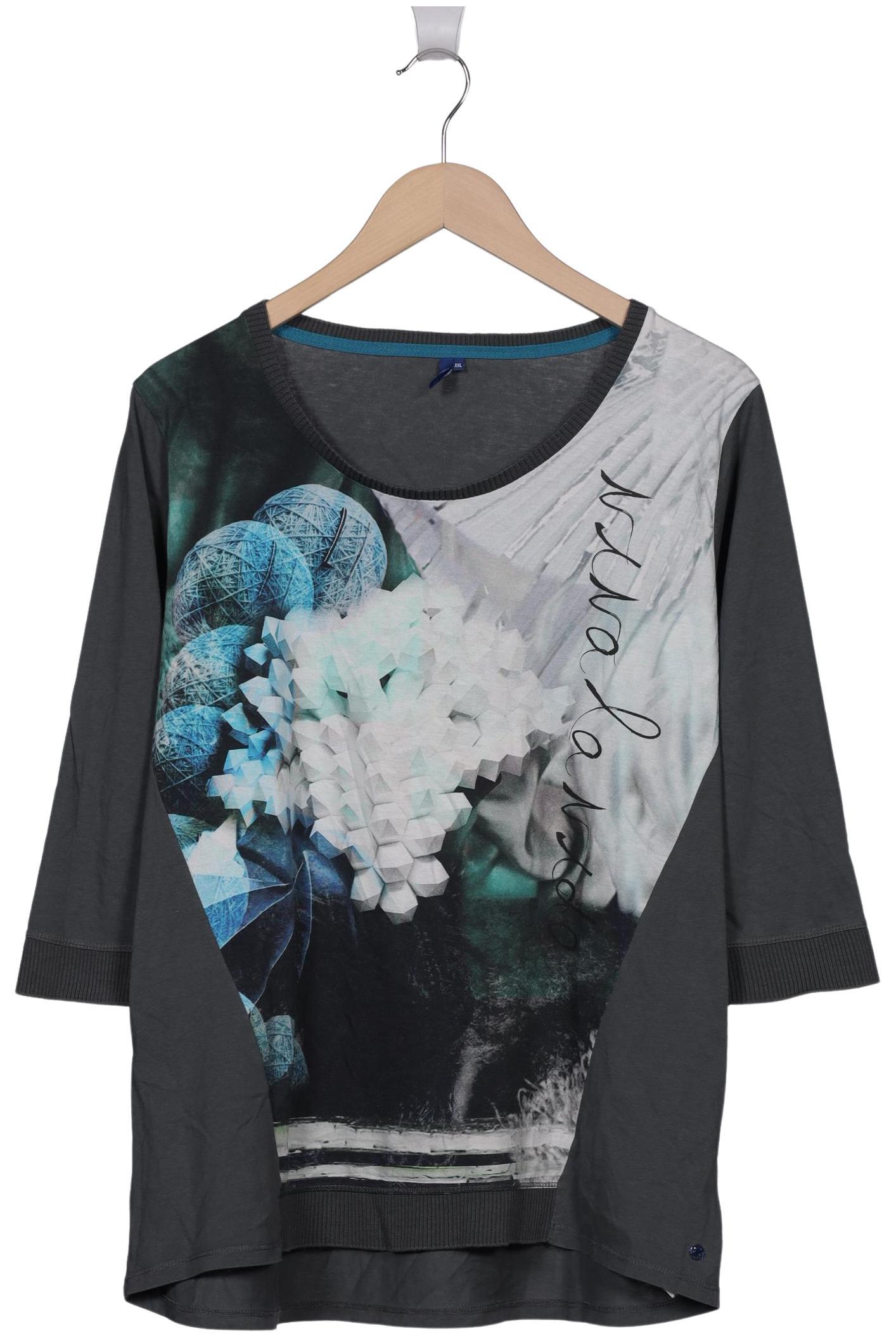 

Cecil Damen Langarmshirt, grau, Gr. 46