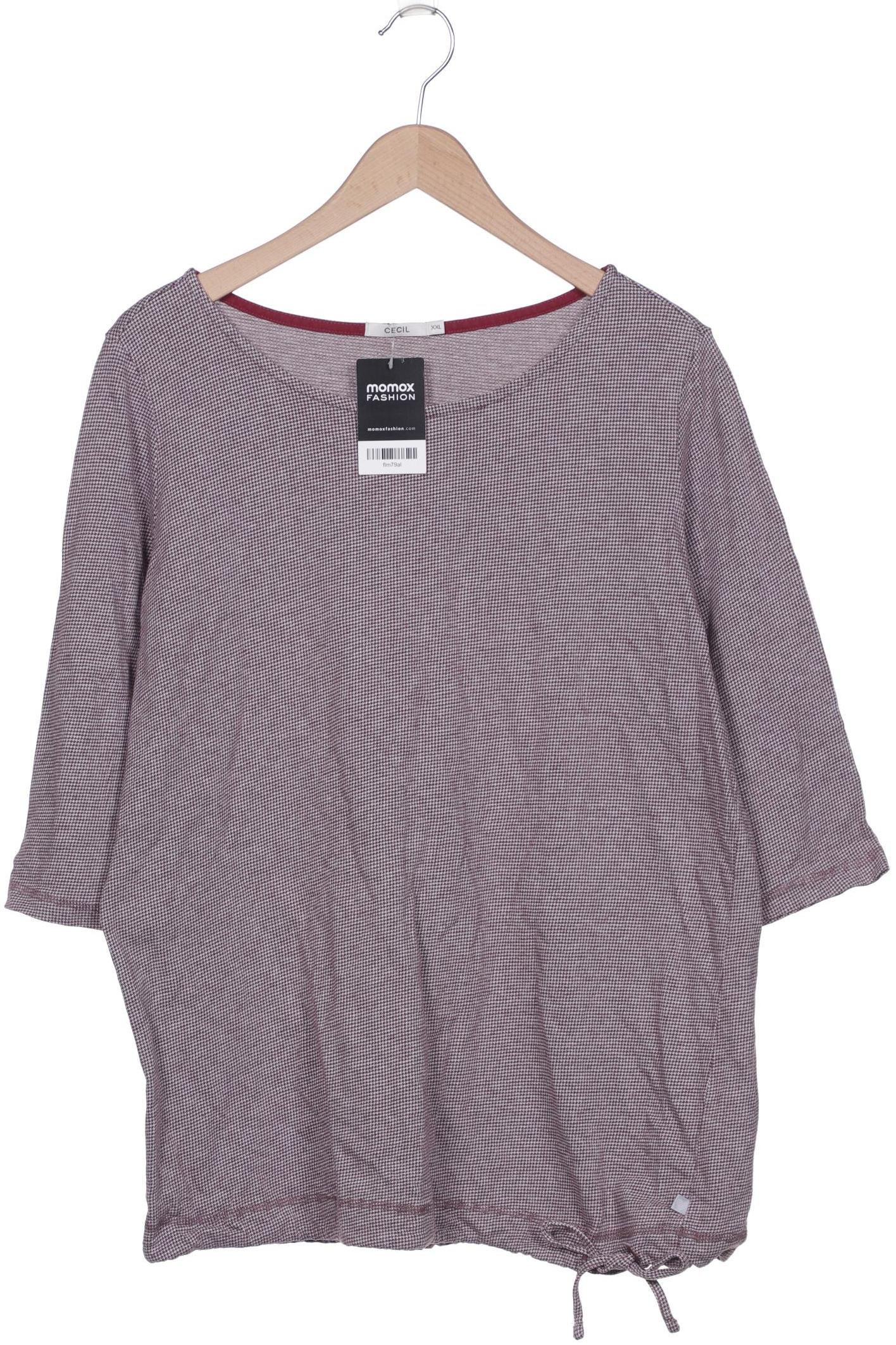 

CECIL Damen Langarmshirt, bordeaux