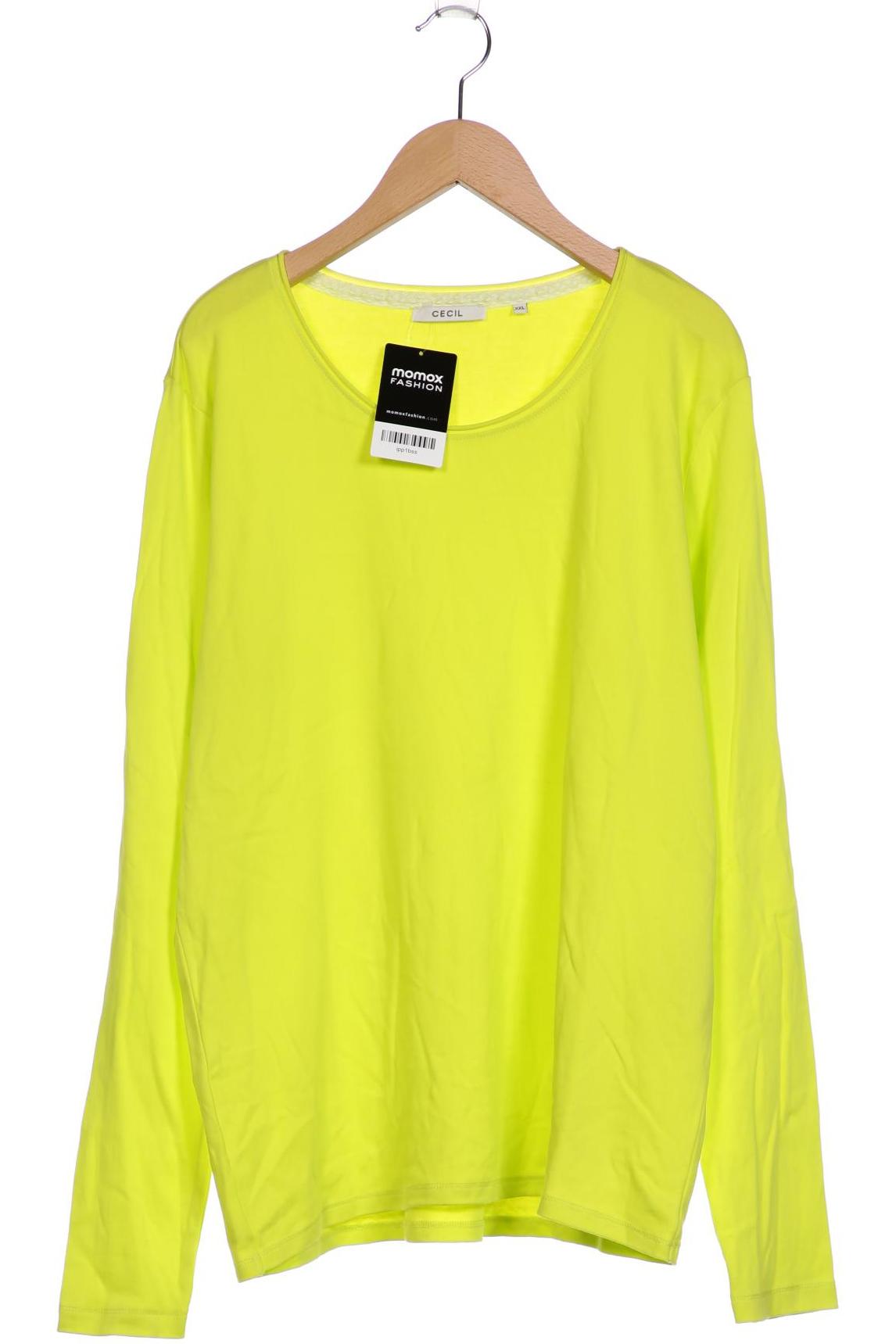 

Cecil Damen Langarmshirt, neon, Gr. 46
