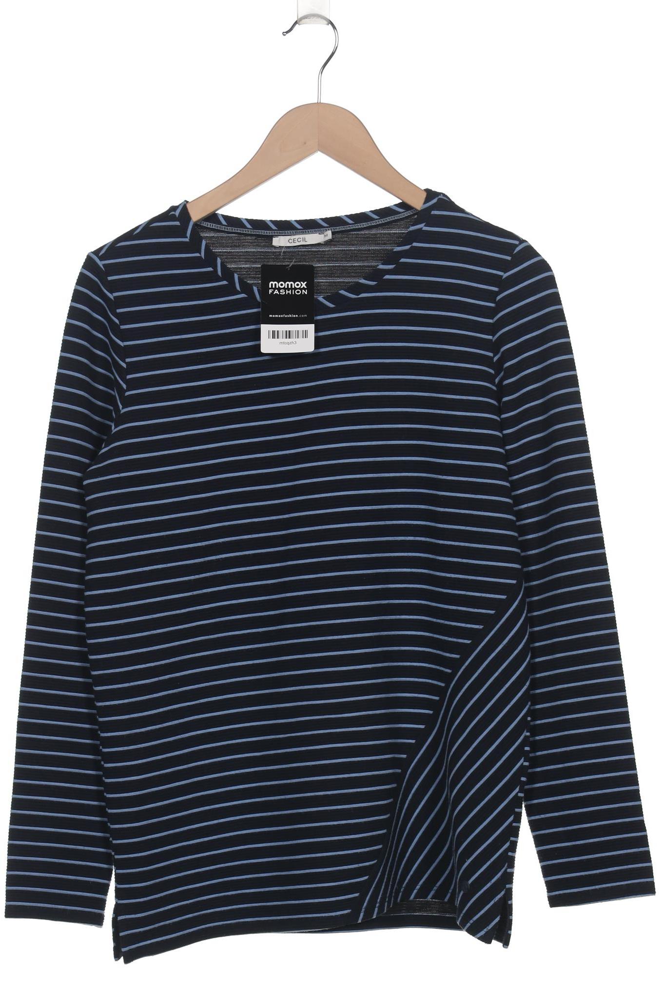 

Cecil Damen Langarmshirt, marineblau, Gr. 38