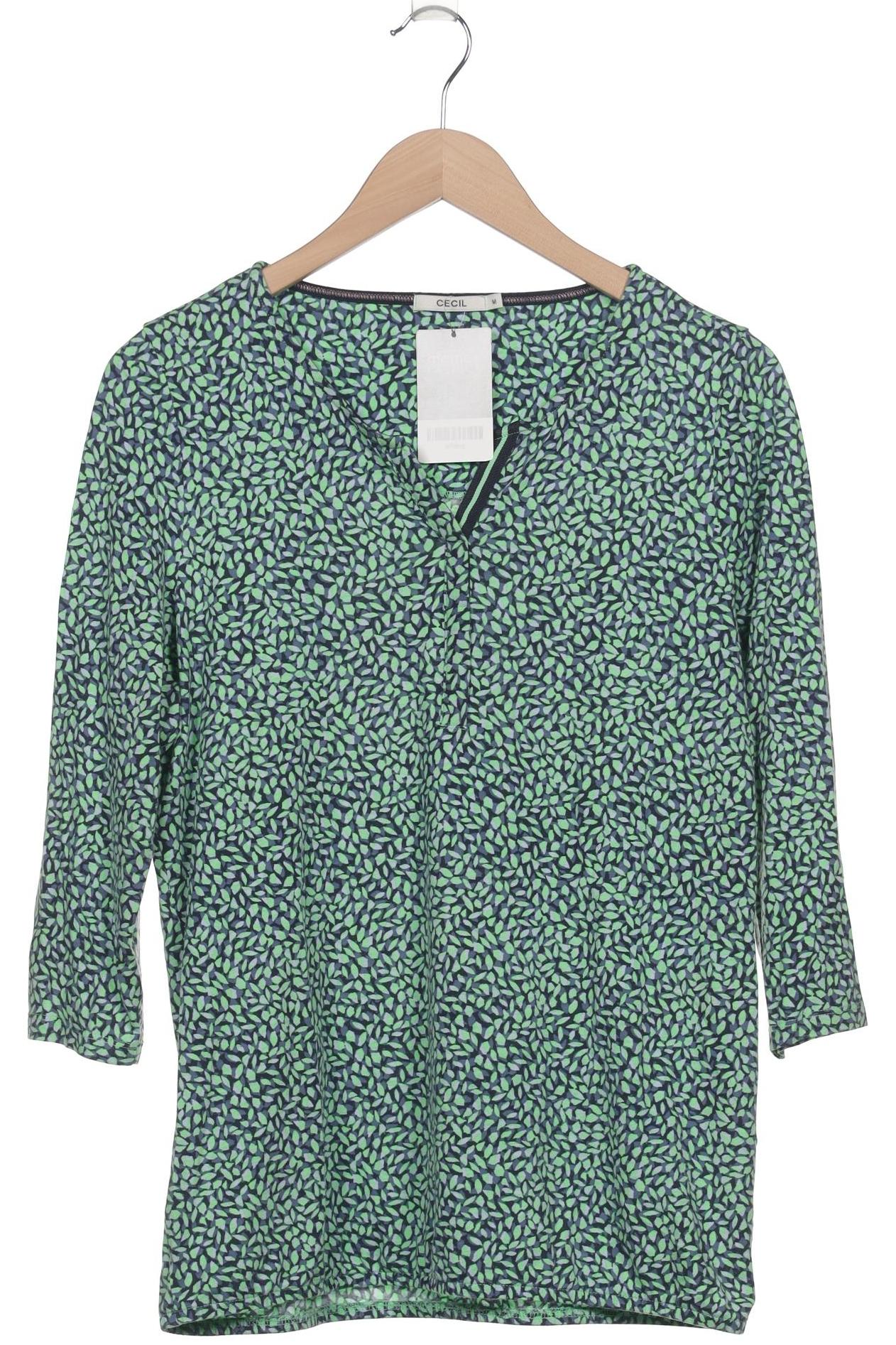 

Cecil Damen Langarmshirt, türkis, Gr. 38