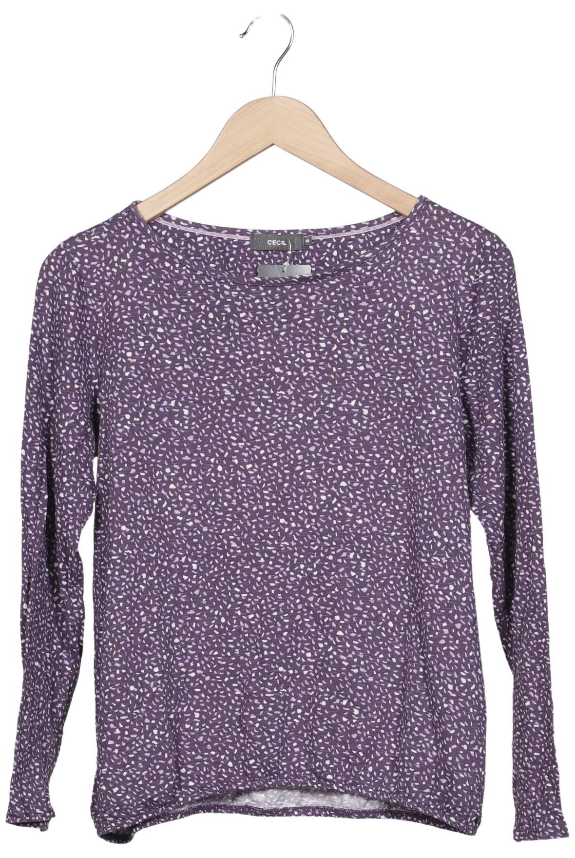 

Cecil Damen Langarmshirt, flieder, Gr. 36