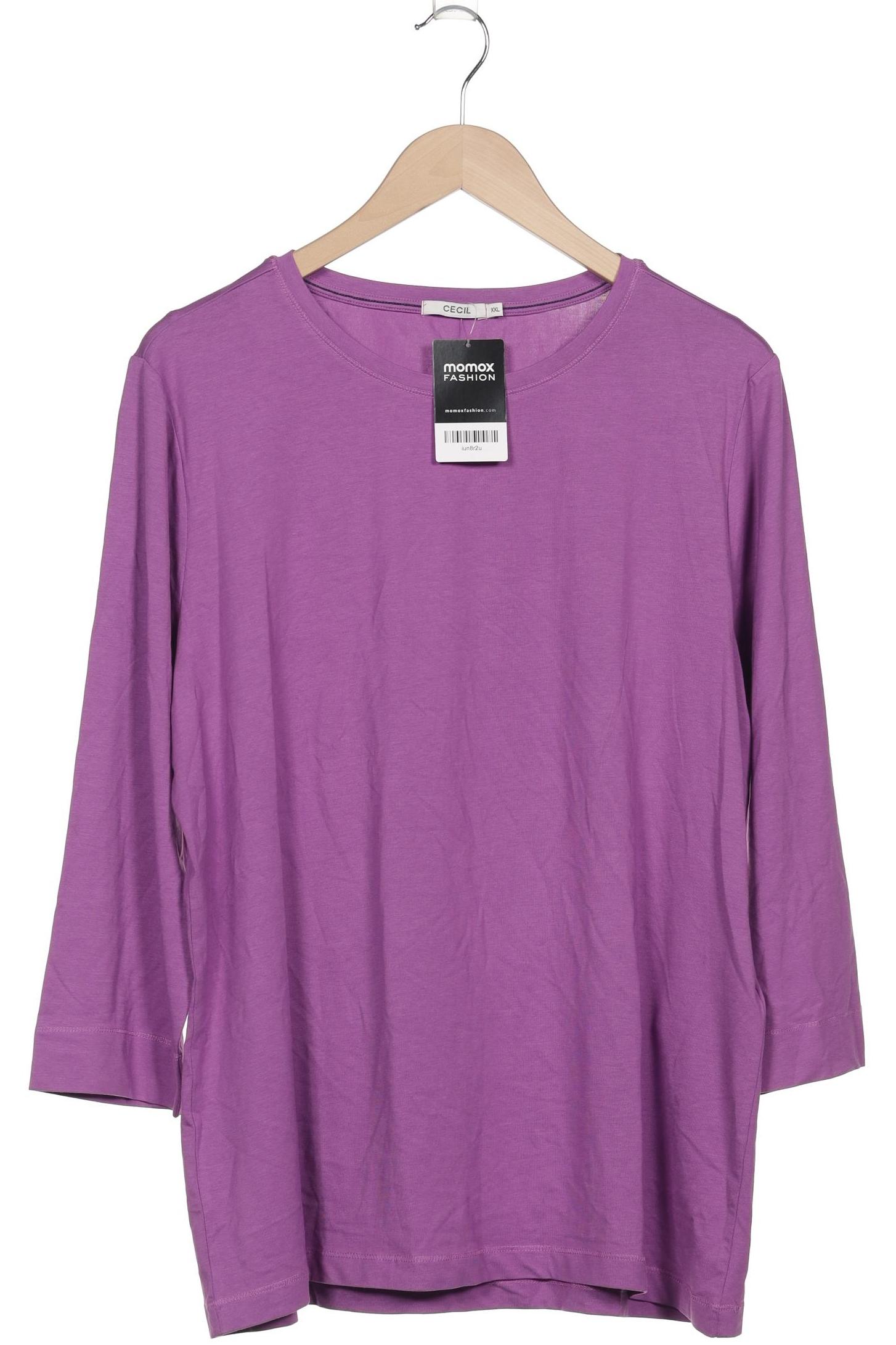 

Cecil Damen Langarmshirt, flieder, Gr. 46