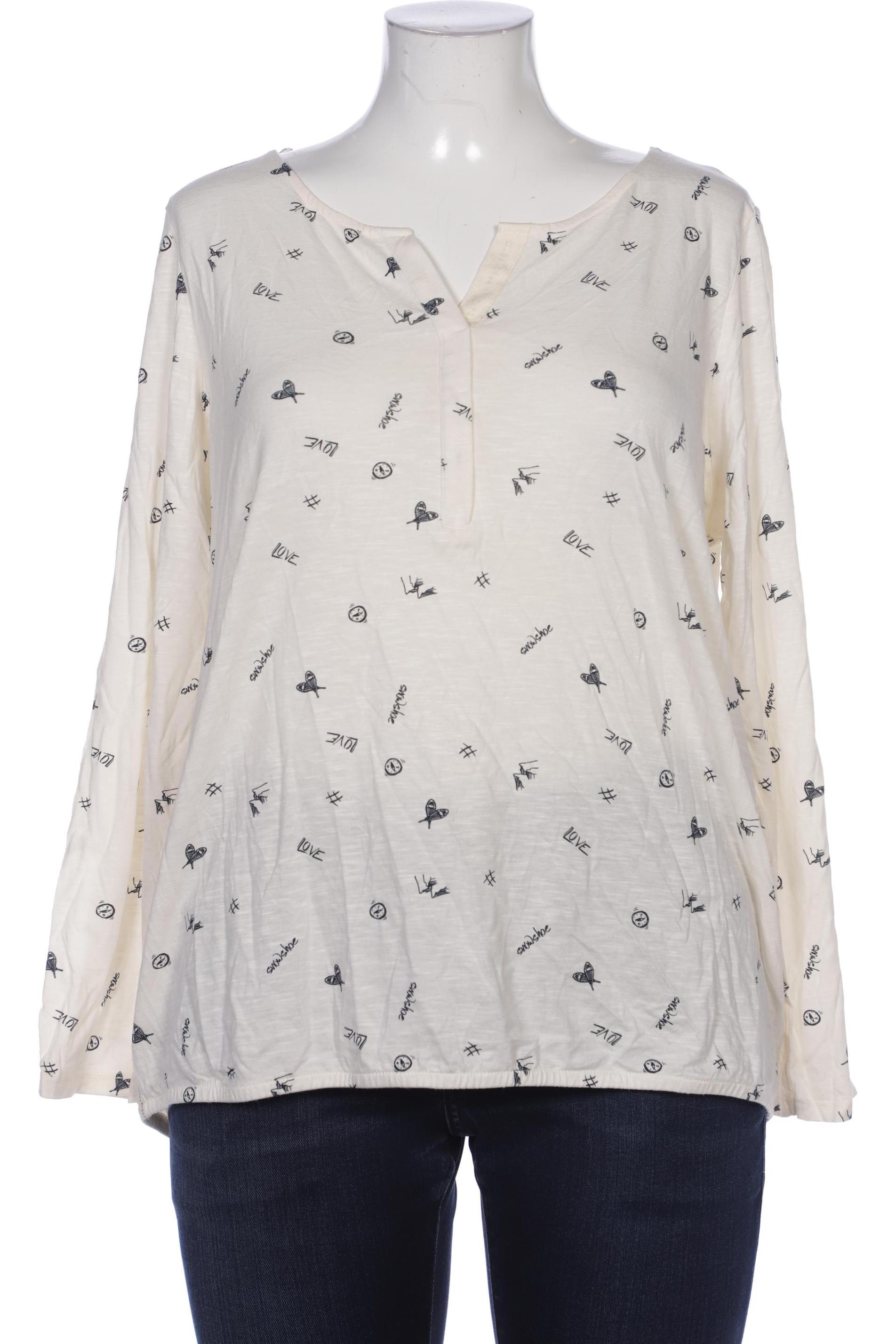 

Cecil Damen Langarmshirt, cremeweiß, Gr. 44