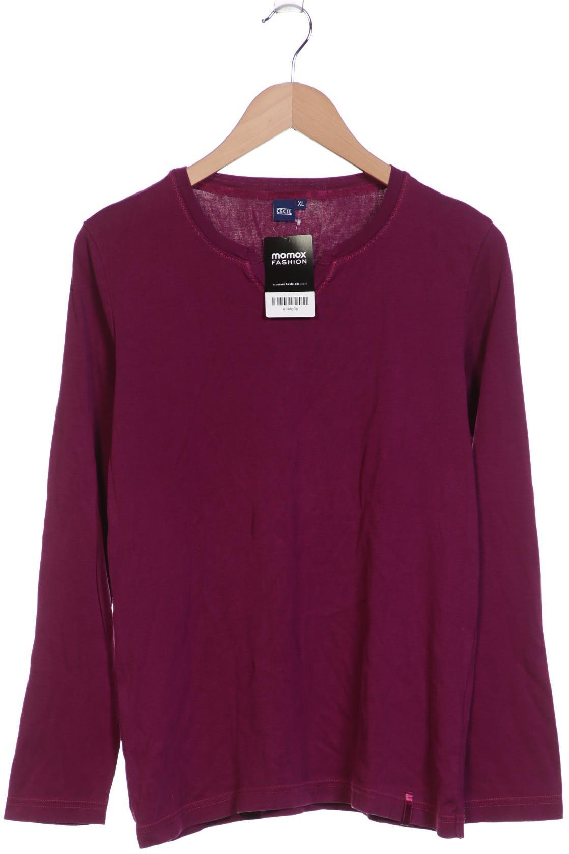 

Cecil Damen Langarmshirt, bordeaux, Gr. 44