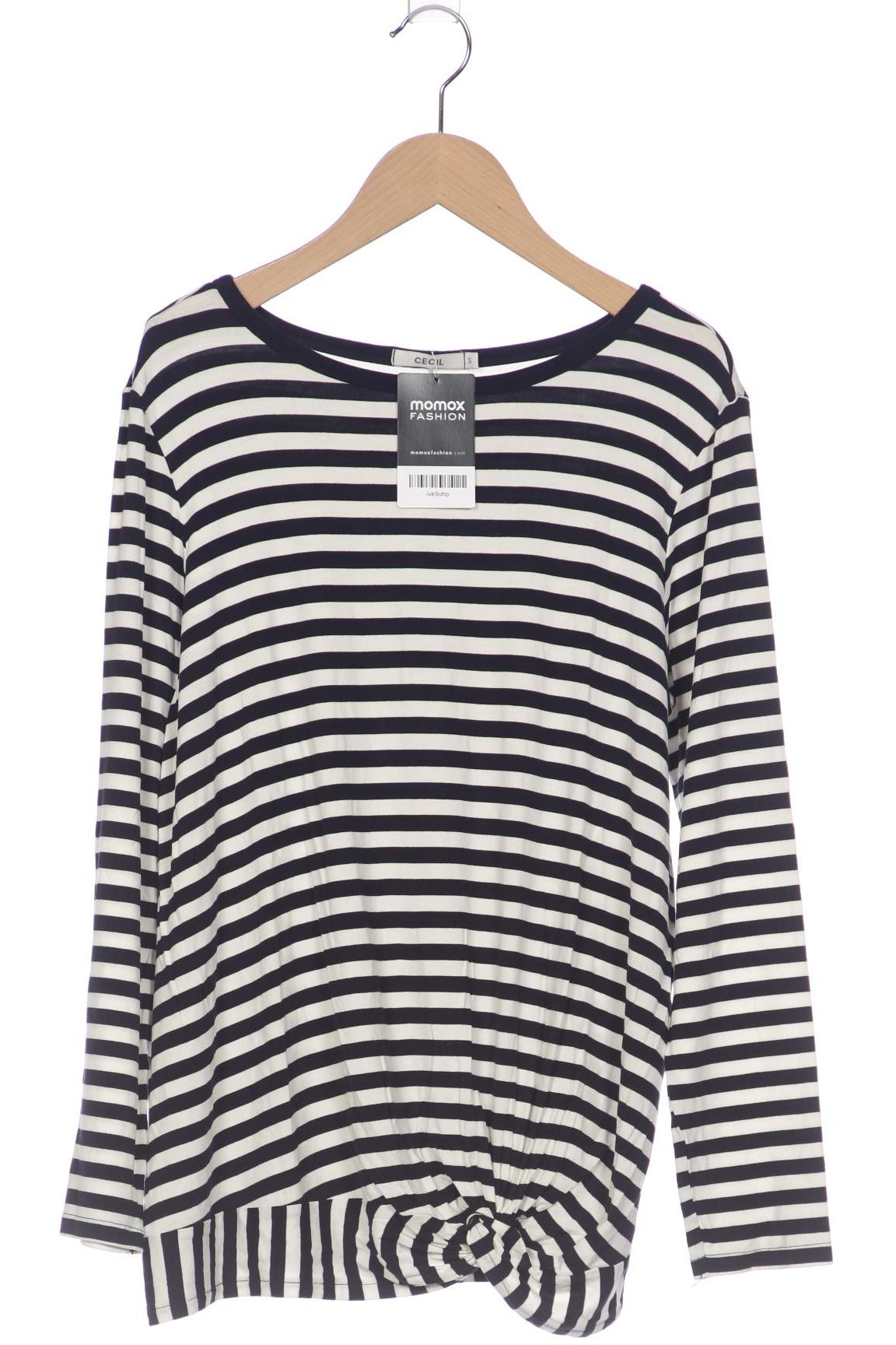 

Cecil Damen Langarmshirt, marineblau, Gr. 36