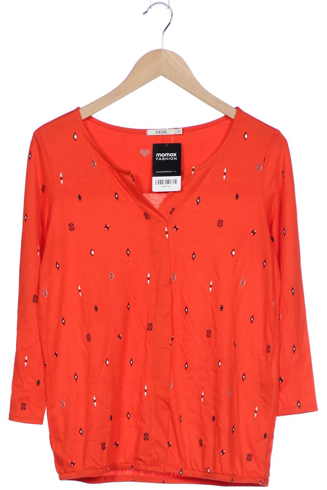

Cecil Damen Langarmshirt, rot, Gr. 36