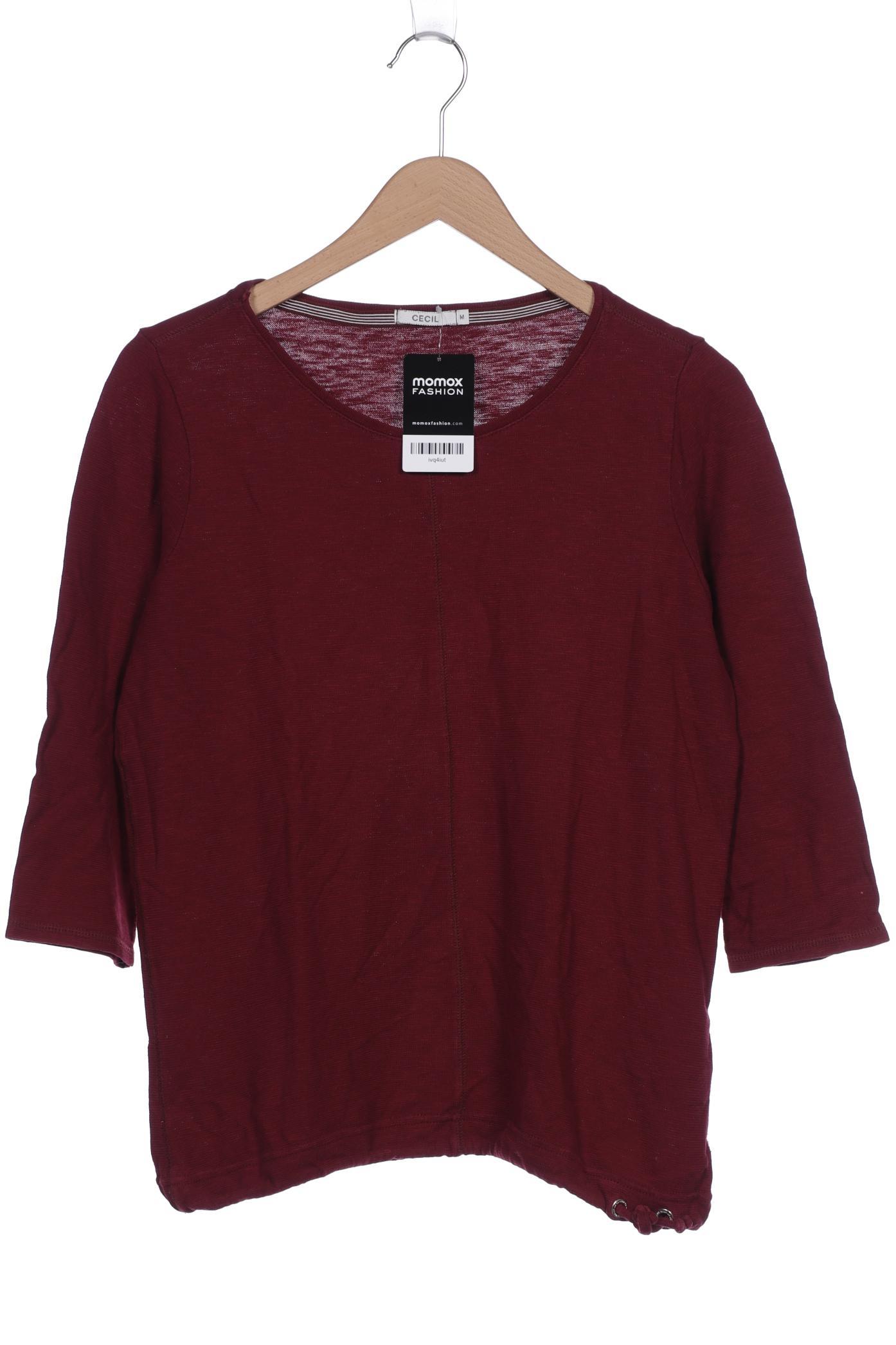 

CECIL Damen Langarmshirt, bordeaux