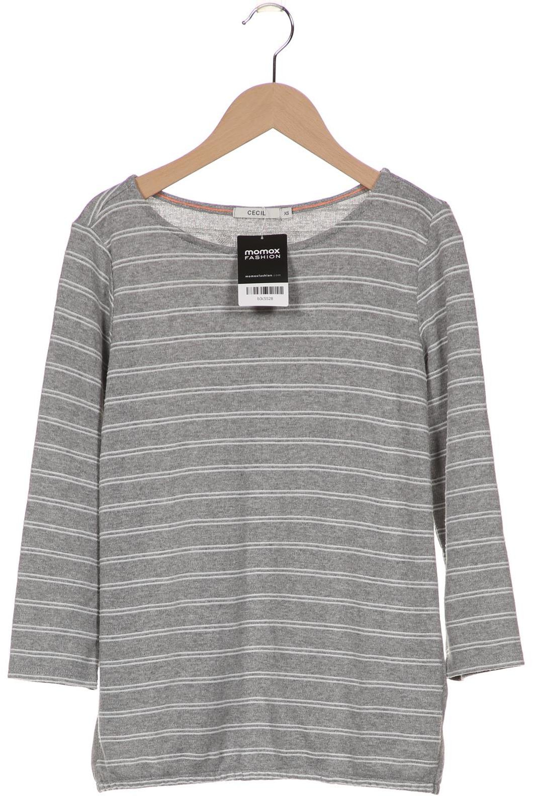 

CECIL Damen Langarmshirt, grau