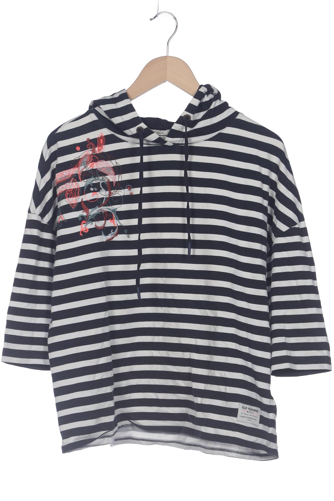 

Cecil Damen Langarmshirt, marineblau, Gr. 42