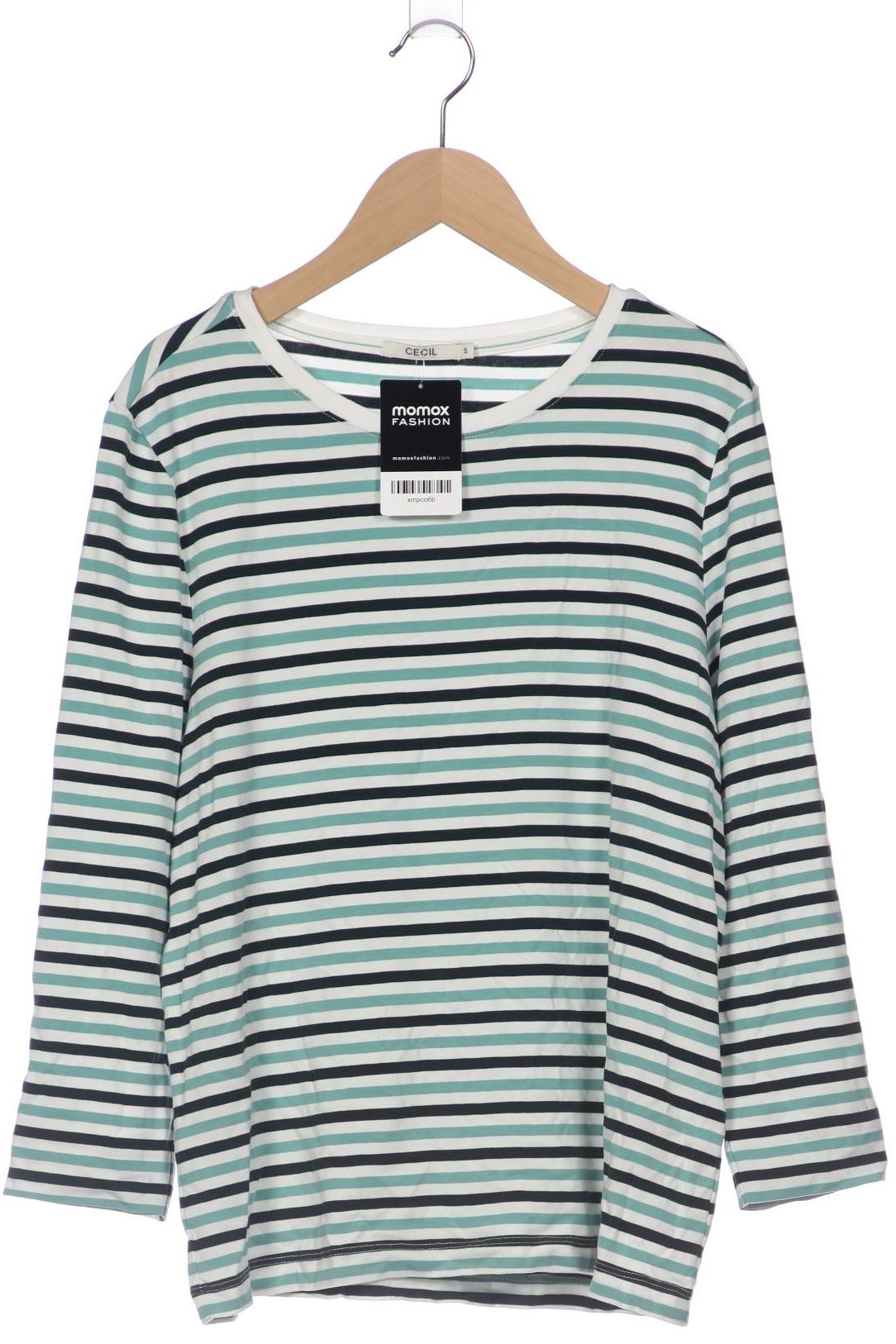 

Cecil Damen Langarmshirt, grün, Gr. 36