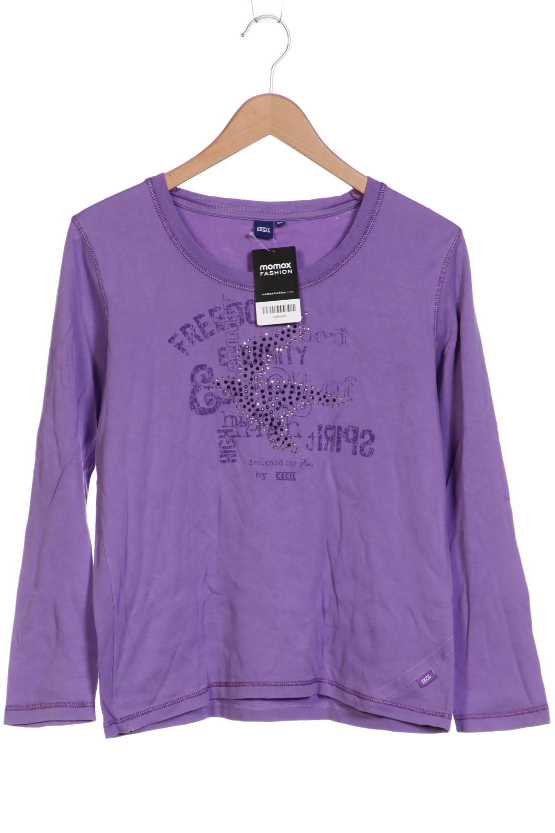 

Cecil Damen Langarmshirt, flieder, Gr. 44