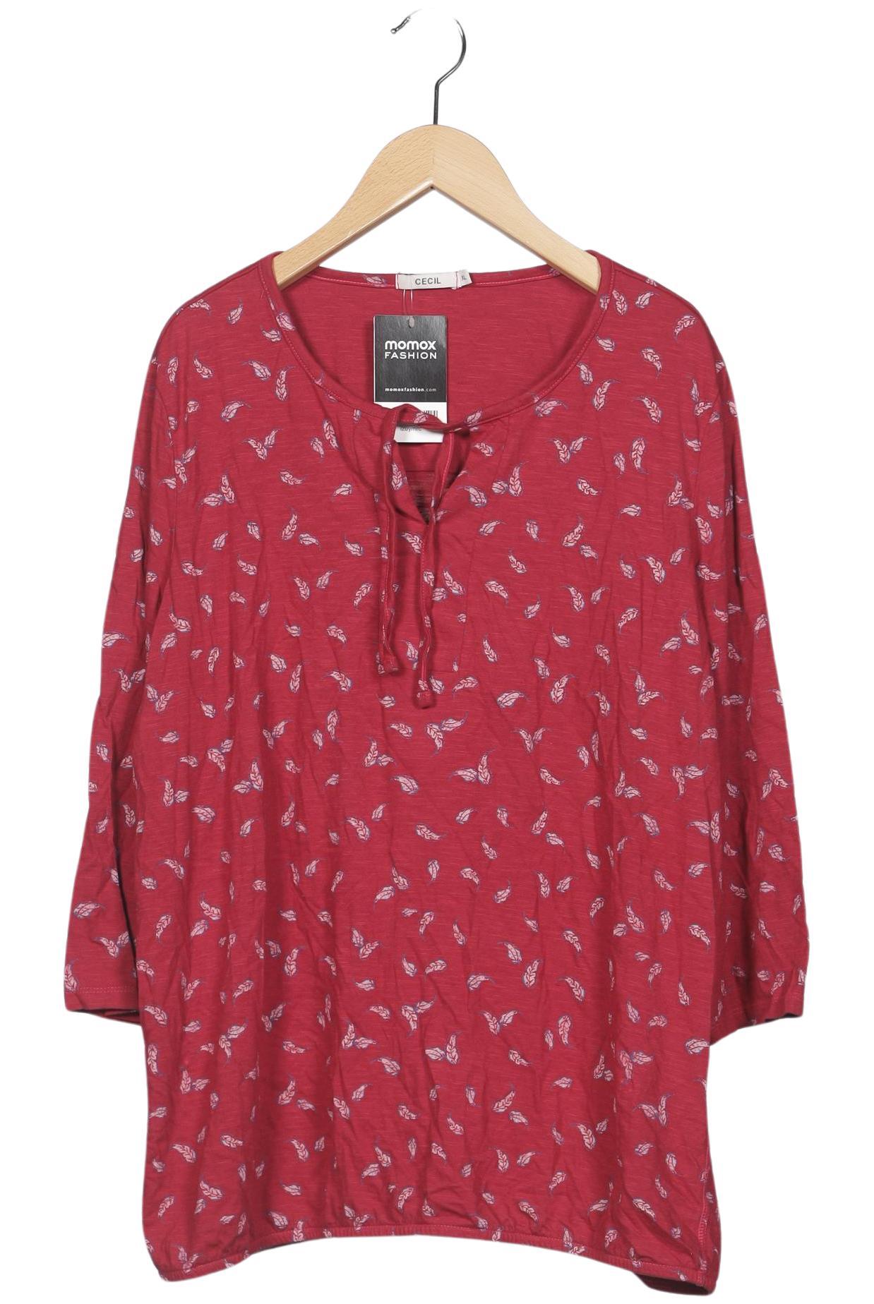 

Cecil Damen Langarmshirt, rot, Gr. 44