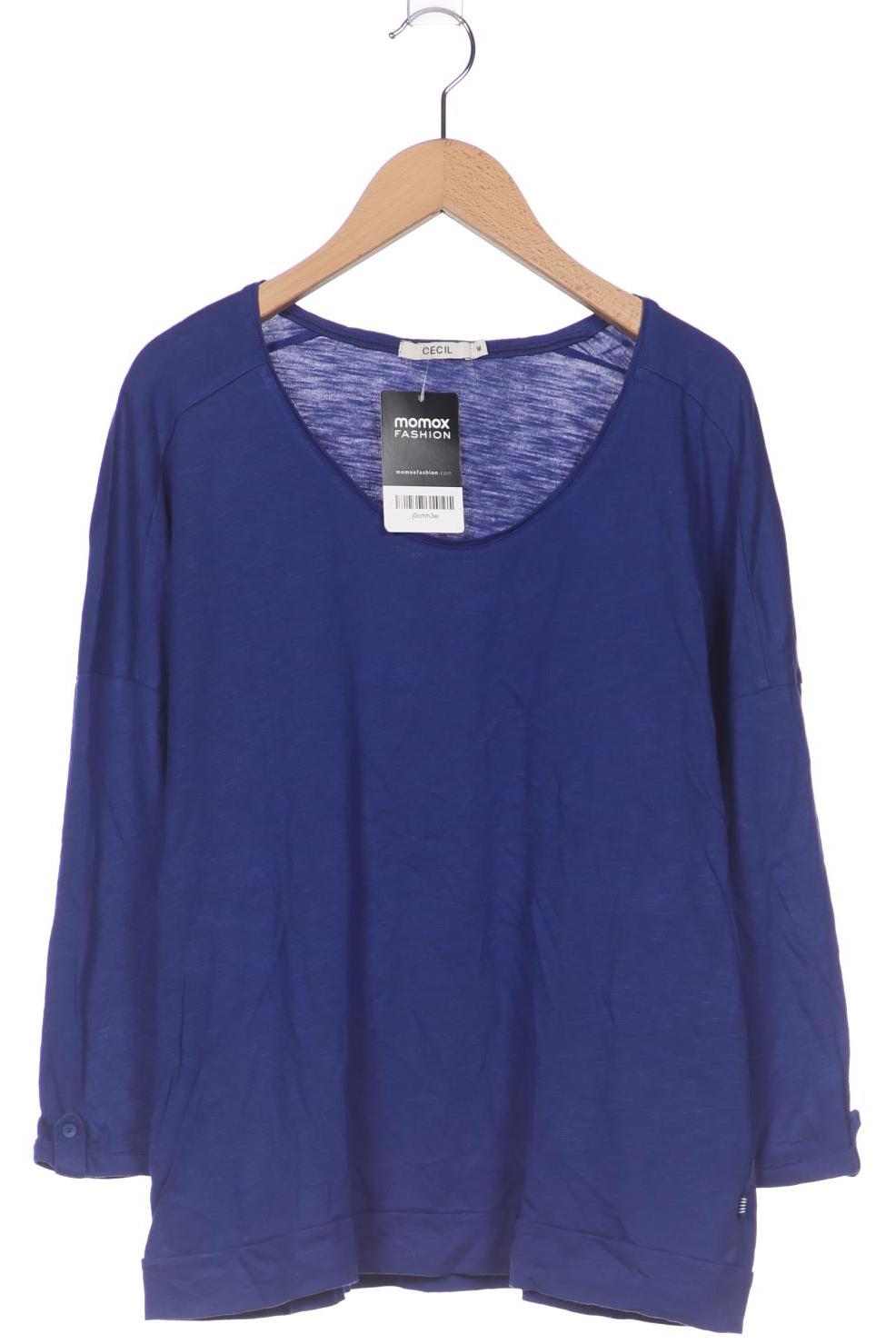 

Cecil Damen Langarmshirt, marineblau, Gr. 38
