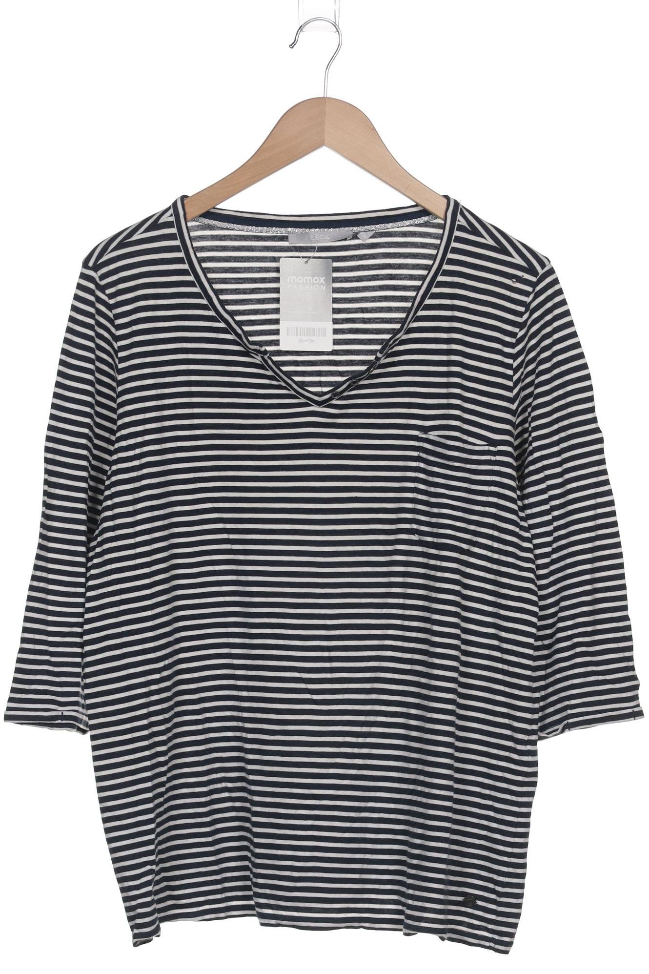 

Cecil Damen Langarmshirt, marineblau, Gr. 46