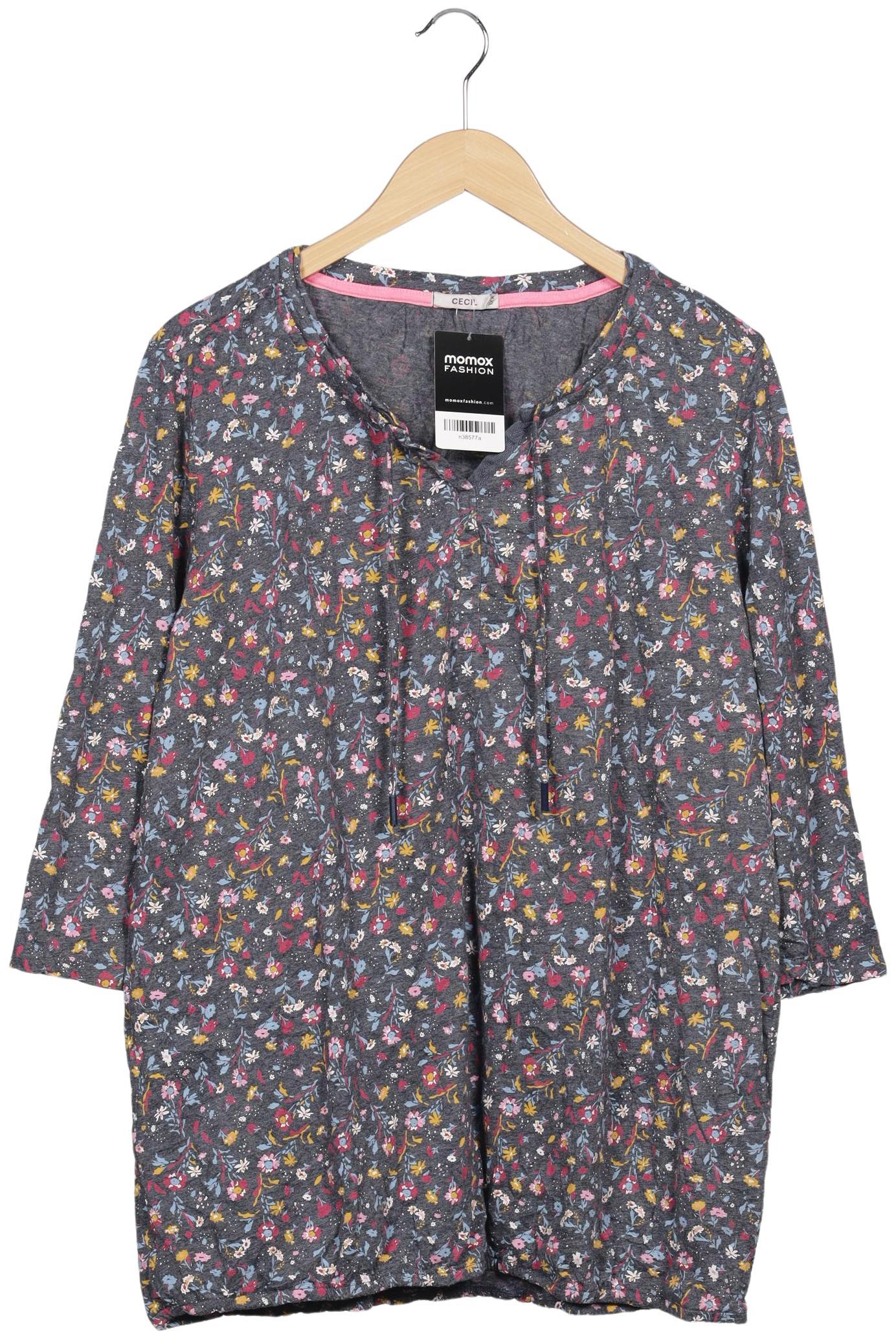 

Cecil Damen Langarmshirt, grau, Gr. 46