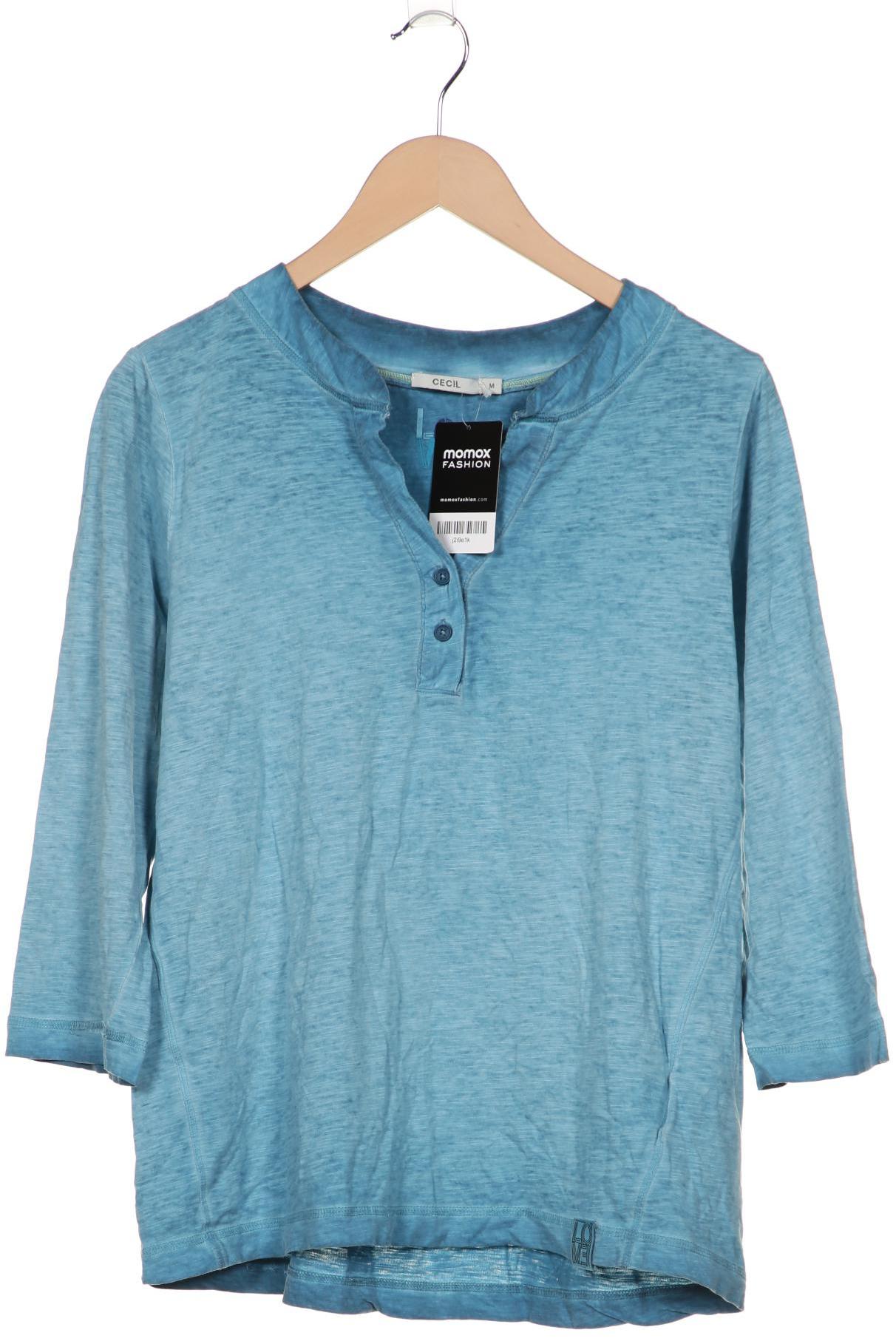 

CECIL Damen Langarmshirt, blau