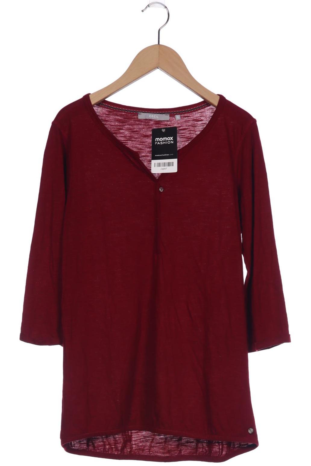 

CECIL Damen Langarmshirt, bordeaux