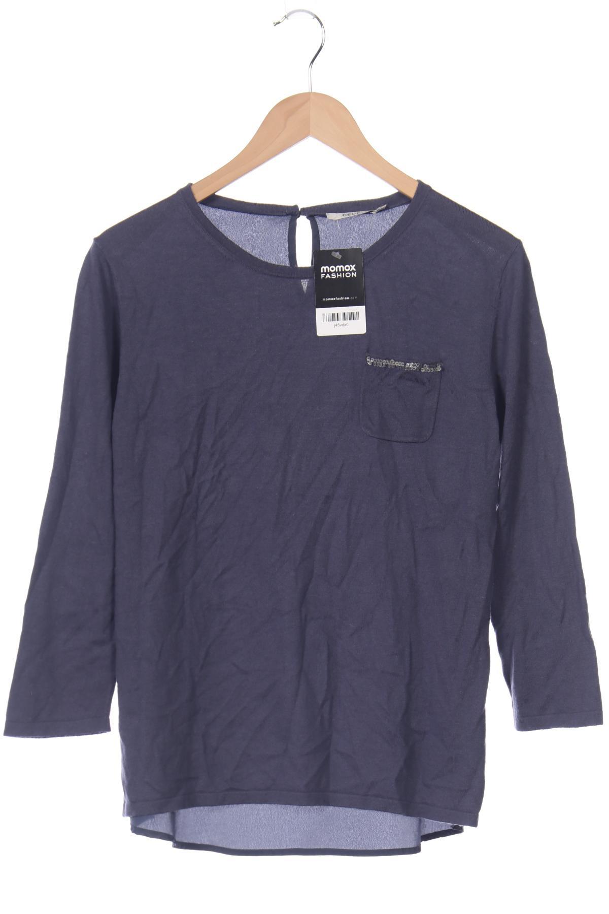 

CECIL Damen Langarmshirt, blau