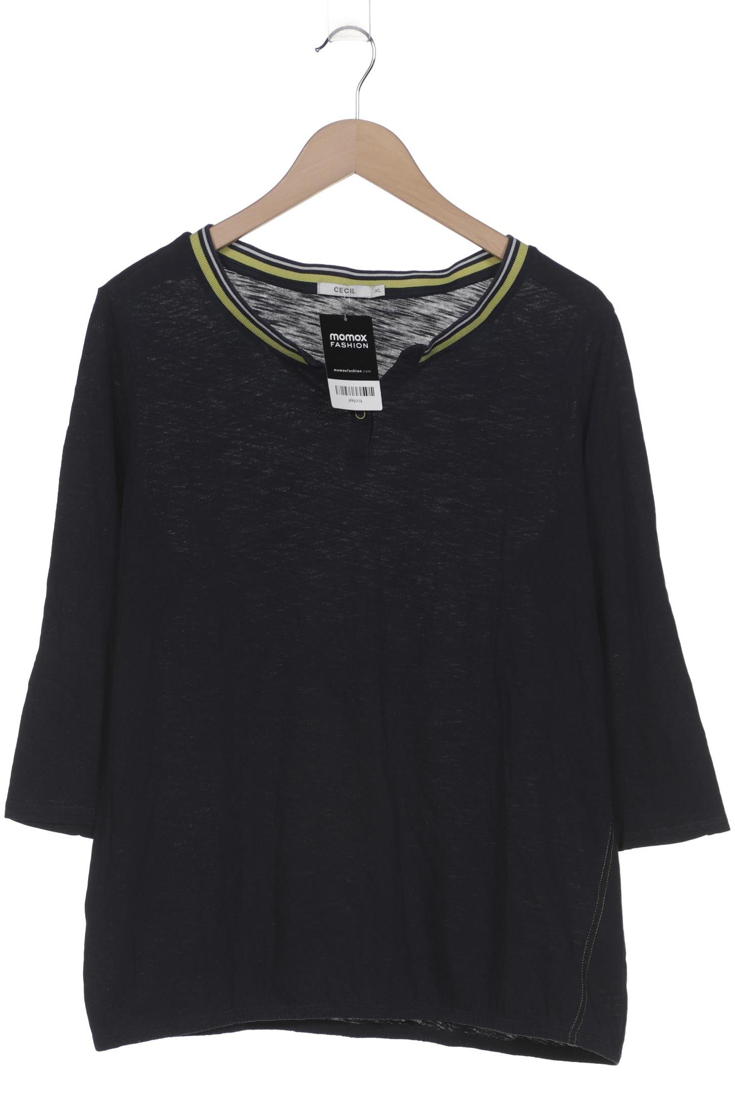 

Cecil Damen Langarmshirt, marineblau, Gr. 44